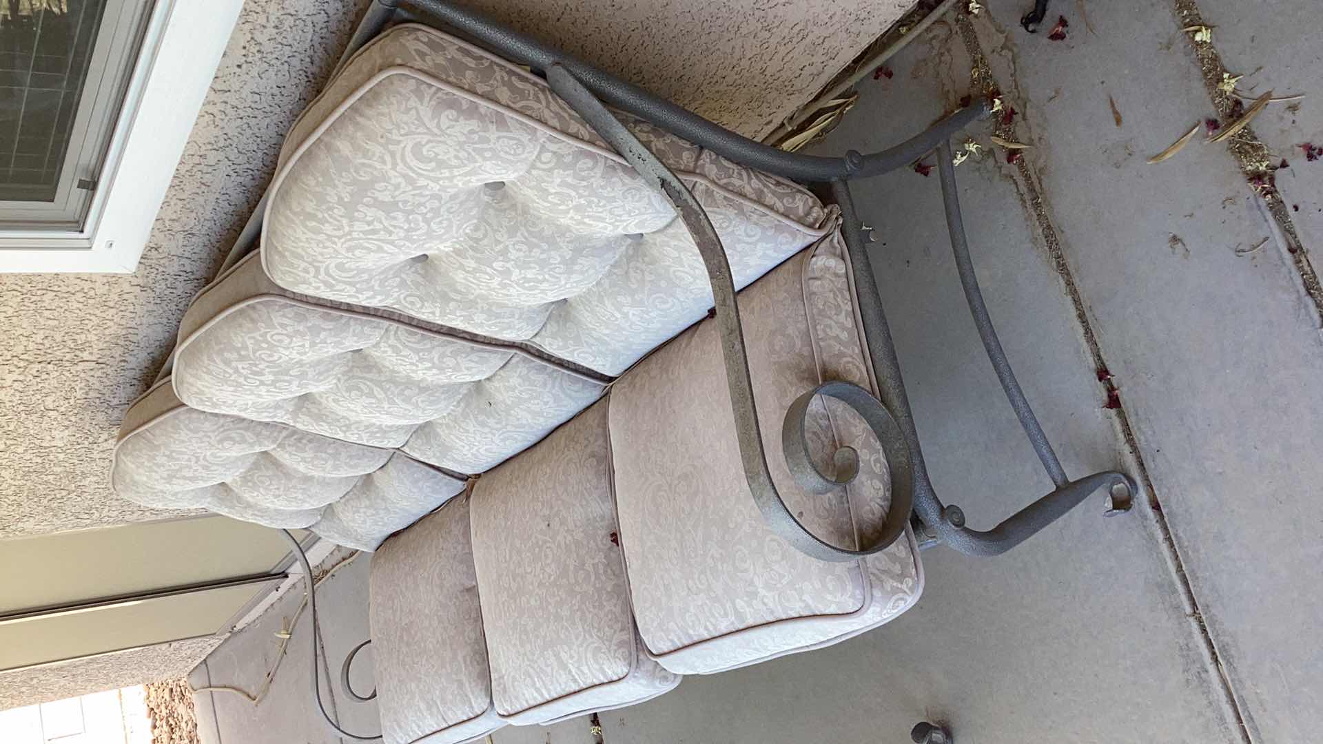 Photo 1 of OUTDOOR FURNITURE SOFA AND TABLE