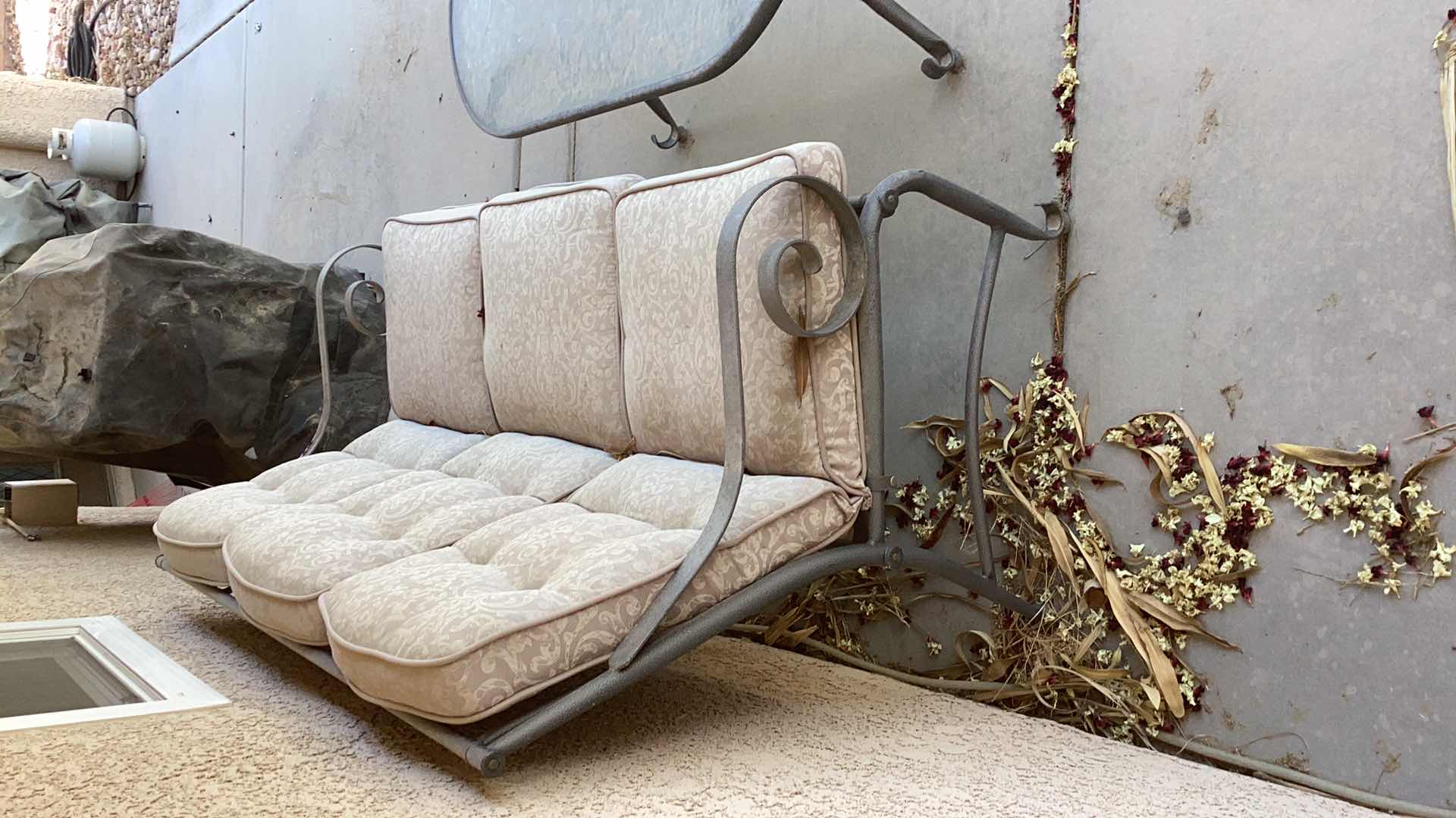 Photo 1 of OUTDOOR FURNITURE SOFA AND TABLE