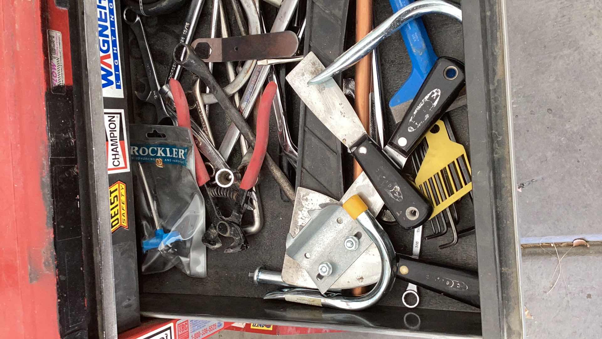 Photo 1 of CONTENTS OF DRAWER, MULTIPLE TOOLS