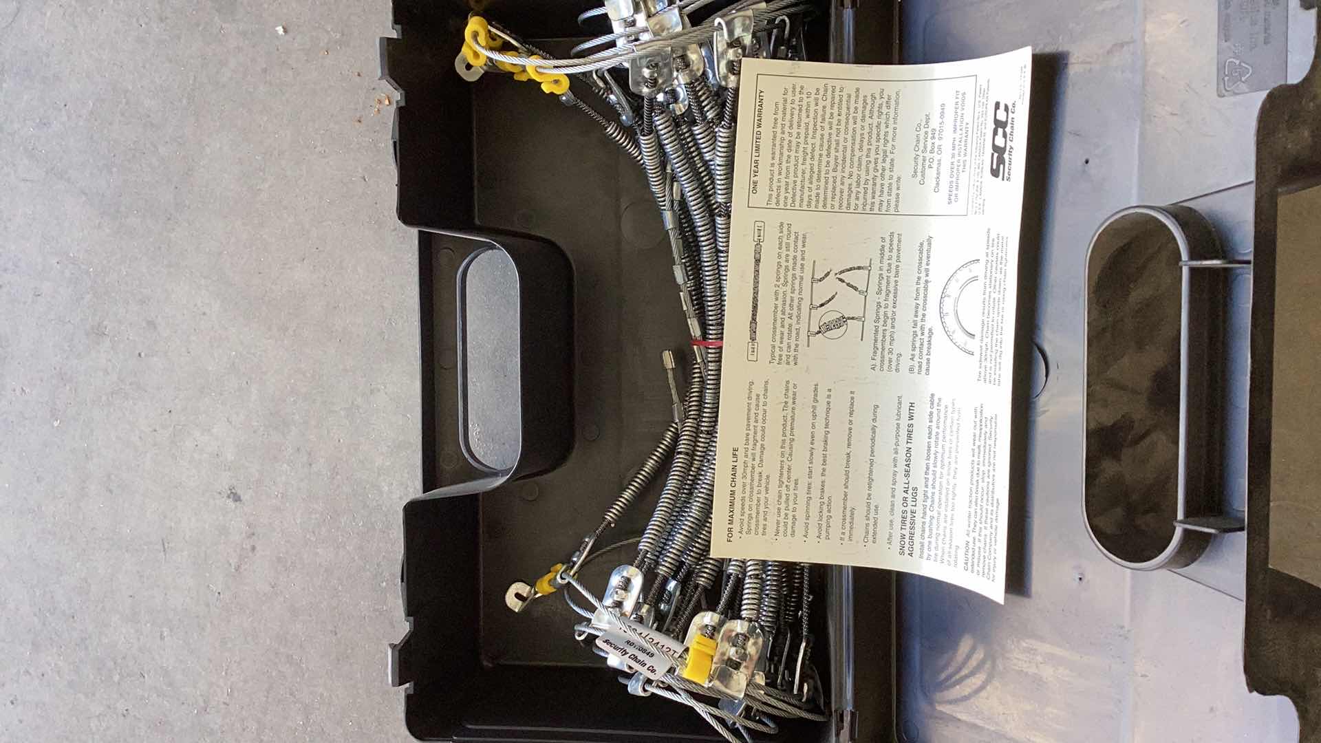 Photo 1 of CABLE CHAINS FOR AUTOMOBILE