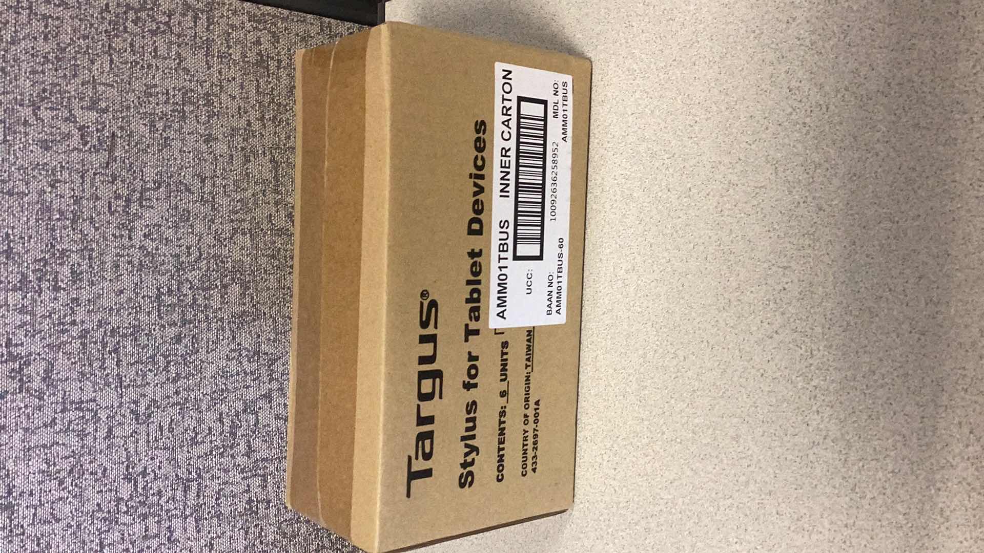 Photo 1 of BOX OF 6 TARGUS STYLUS FOR TABLET DEVICES