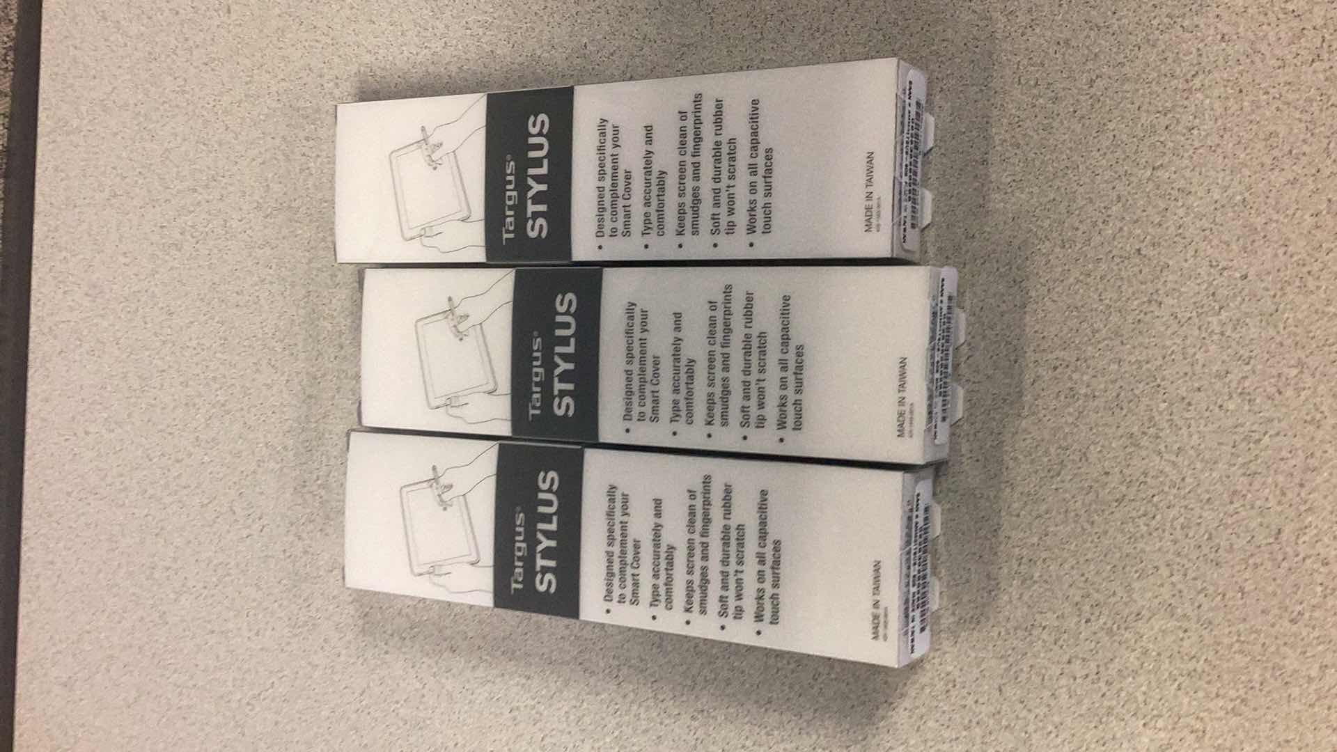 Photo 1 of THREE TARGUS STYLUS FOR TABLET DEVICES