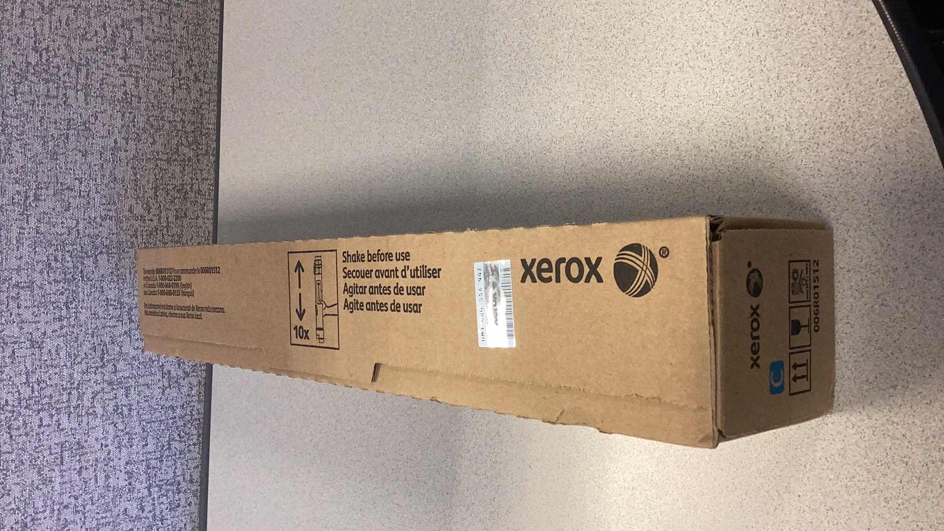 Photo 1 of XEROX WORKCENTRE TONER SEALED CYAN