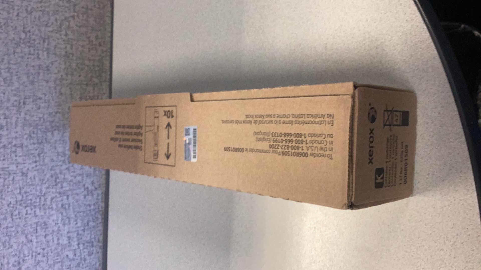 Photo 1 of XEROX WORKCENTRE TONER SEALED BLACK