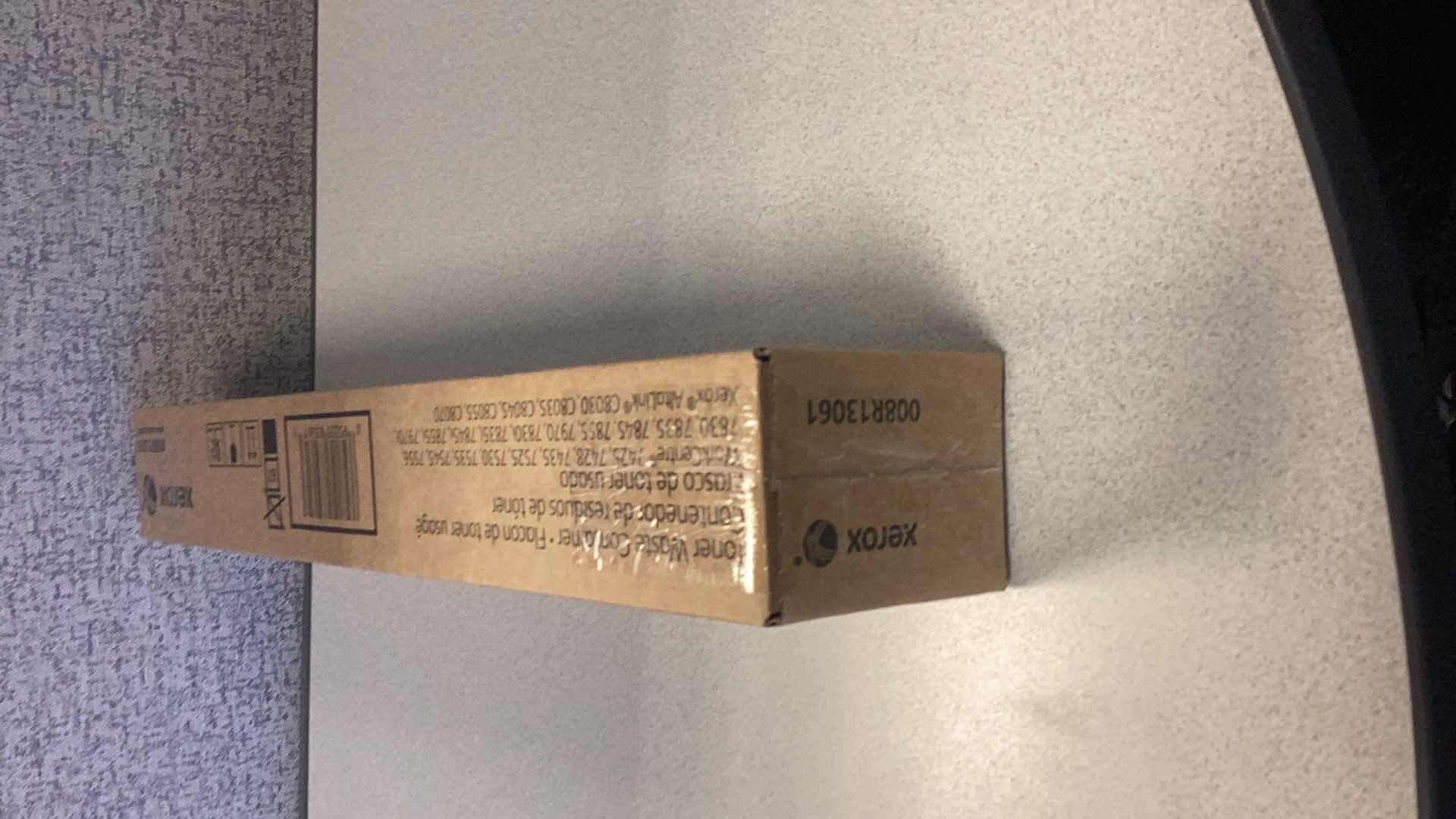 Photo 1 of XEROX WORKCENTRE TONER WASTE CONTAINER SEALED