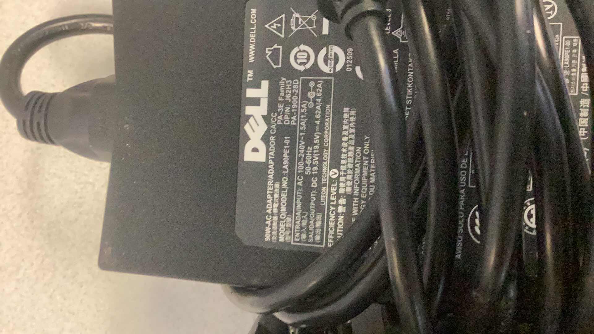 Photo 1 of DELL 65 & 90 WATT LAPTOP POWER CHARGERS