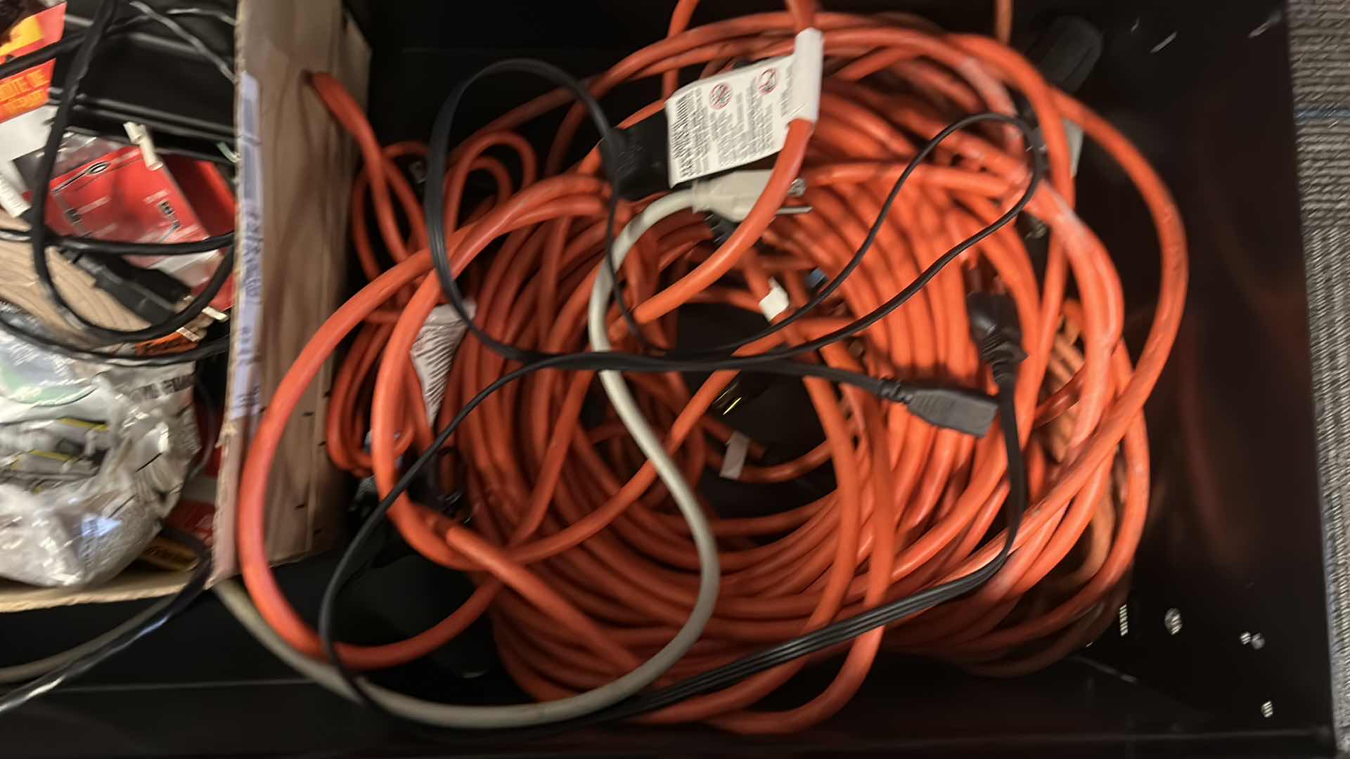 Photo 1 of CONTENTS OF CABINET DRAWER