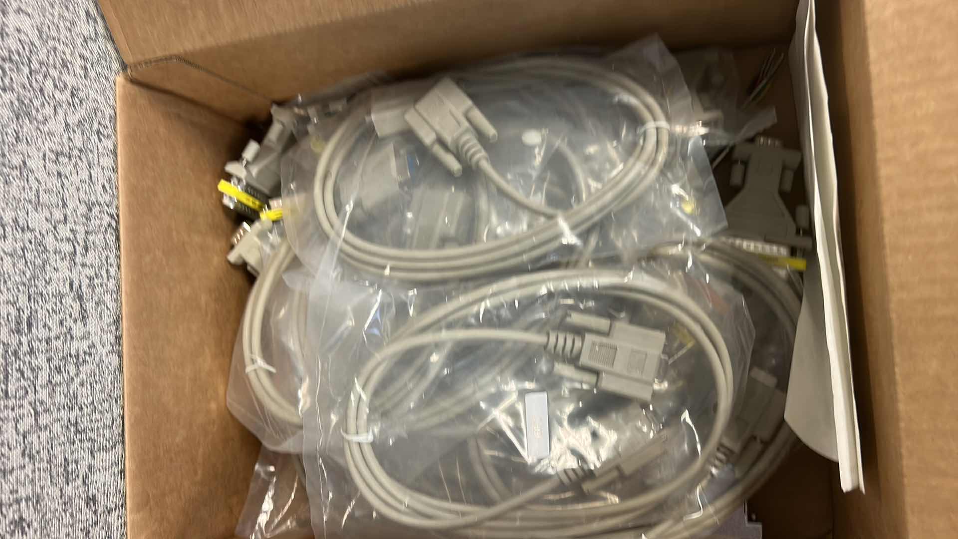 Photo 1 of LARGE LOT OF CABLES