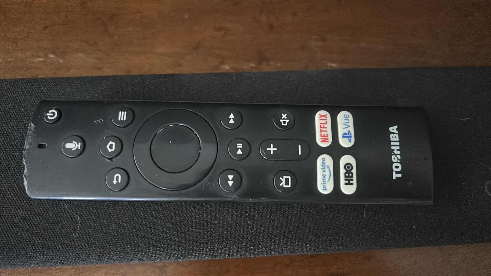 Photo 1 of TOSHIBA 65” TV (SOUNDBAR NOT INCLUDED)