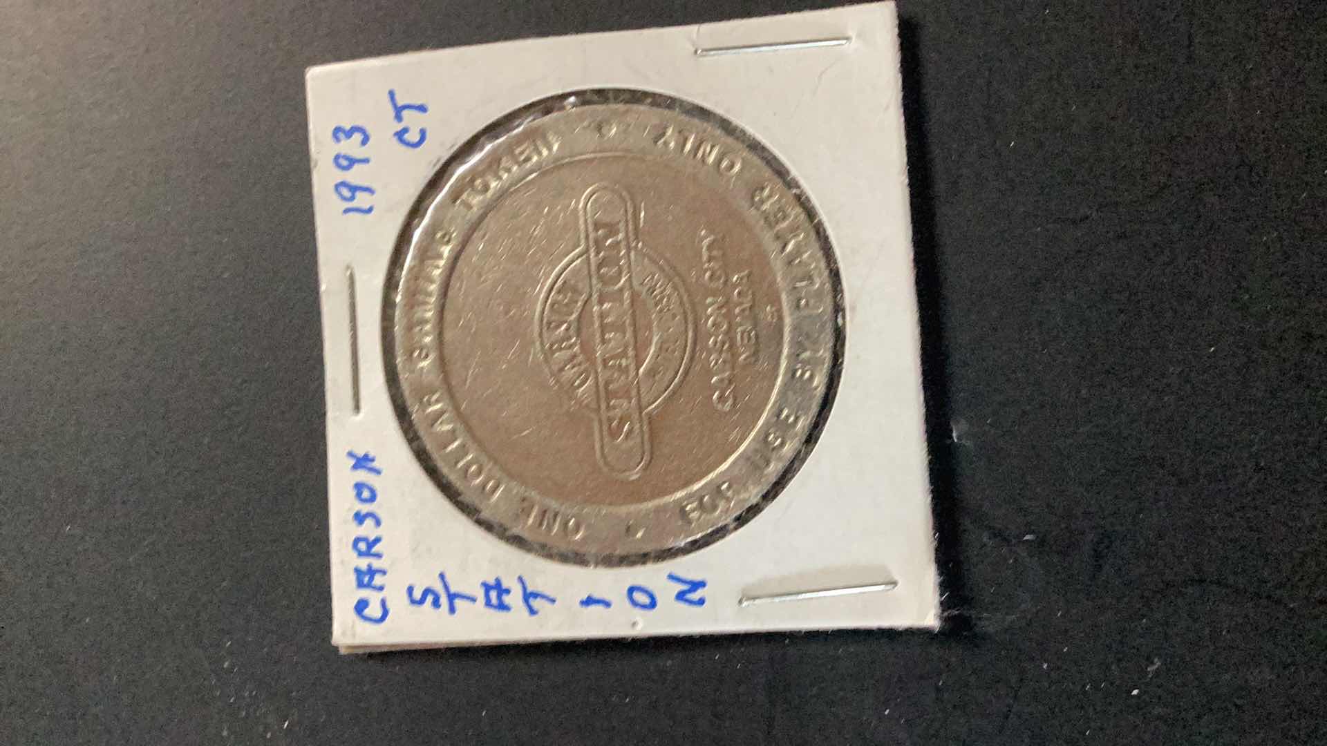 Photo 3 of CARSON STATION 1993 CASINO COIN