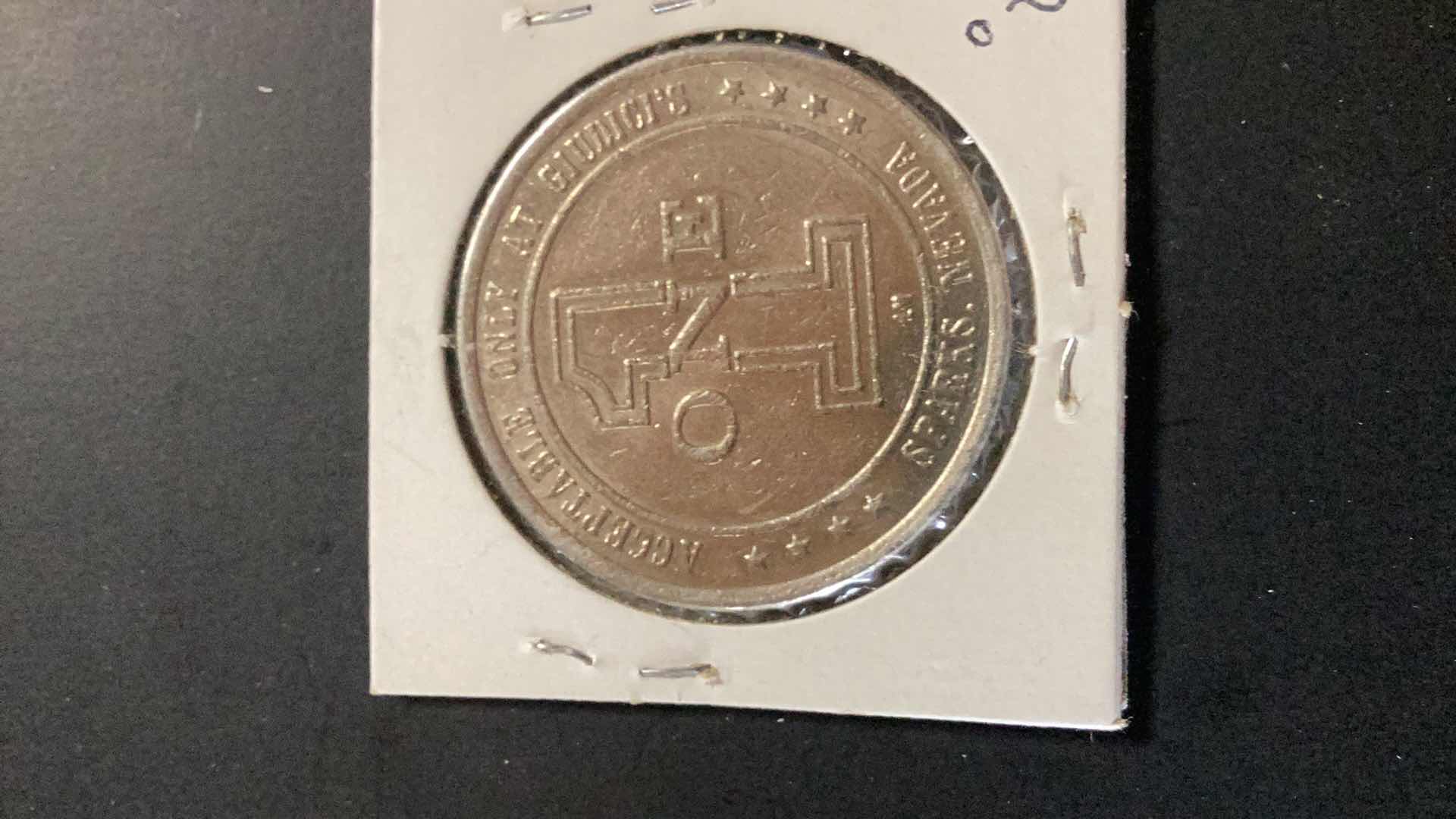 Photo 1 of AUDIES 1989 SPARKS NEVADA CASINO COIN