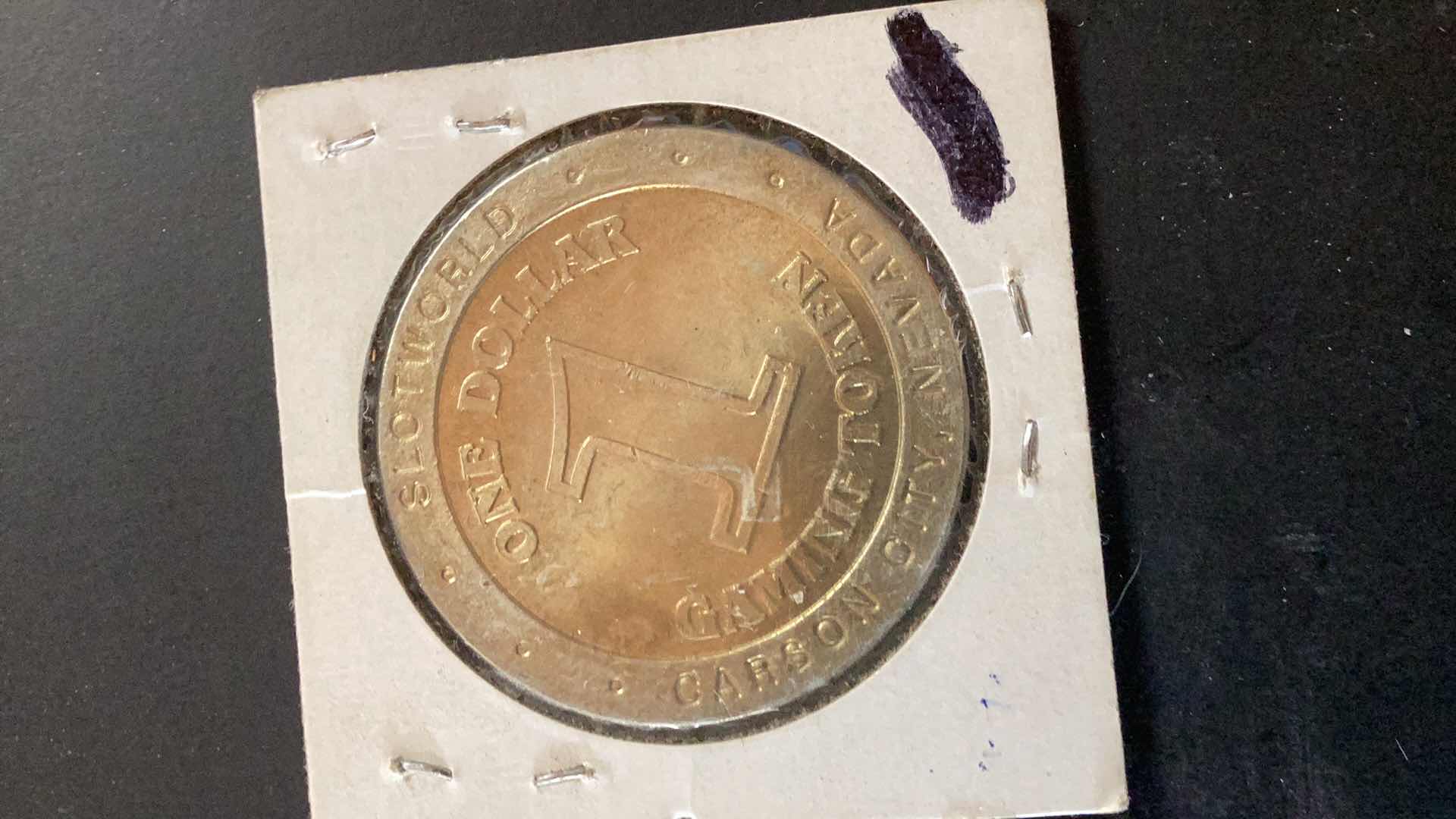 Photo 1 of SLOTWORLD 1997 CASINO COIN