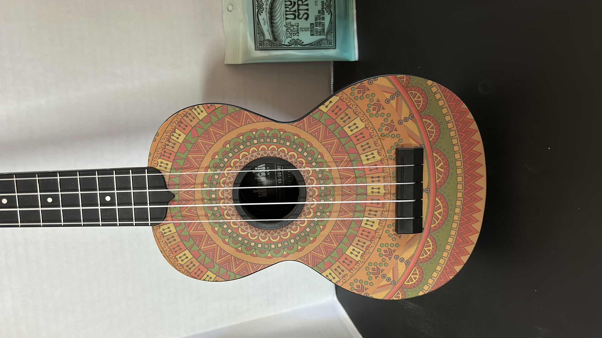 Photo 1 of UKELE AND NEW STRINGS