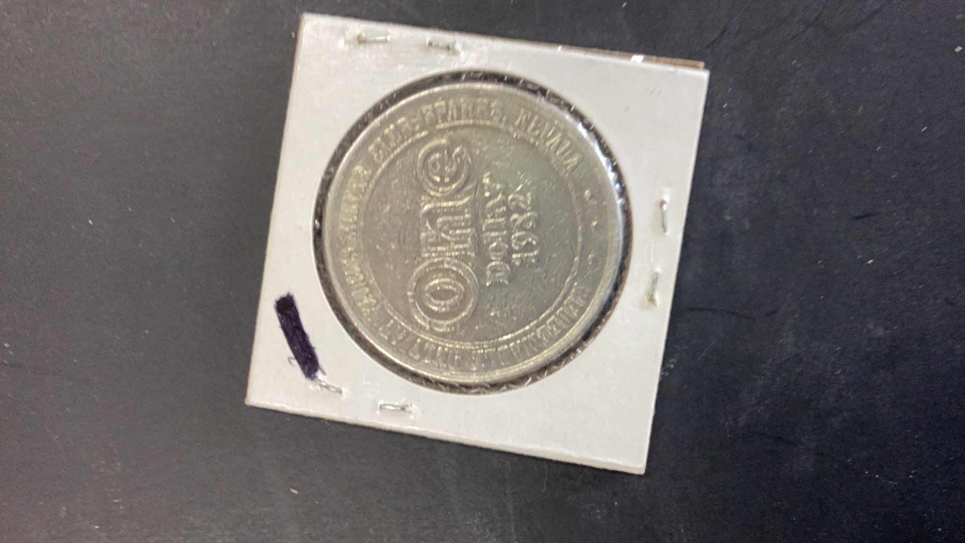 Photo 1 of KARL’S SLOT CLUB 1982 CASINO COIN