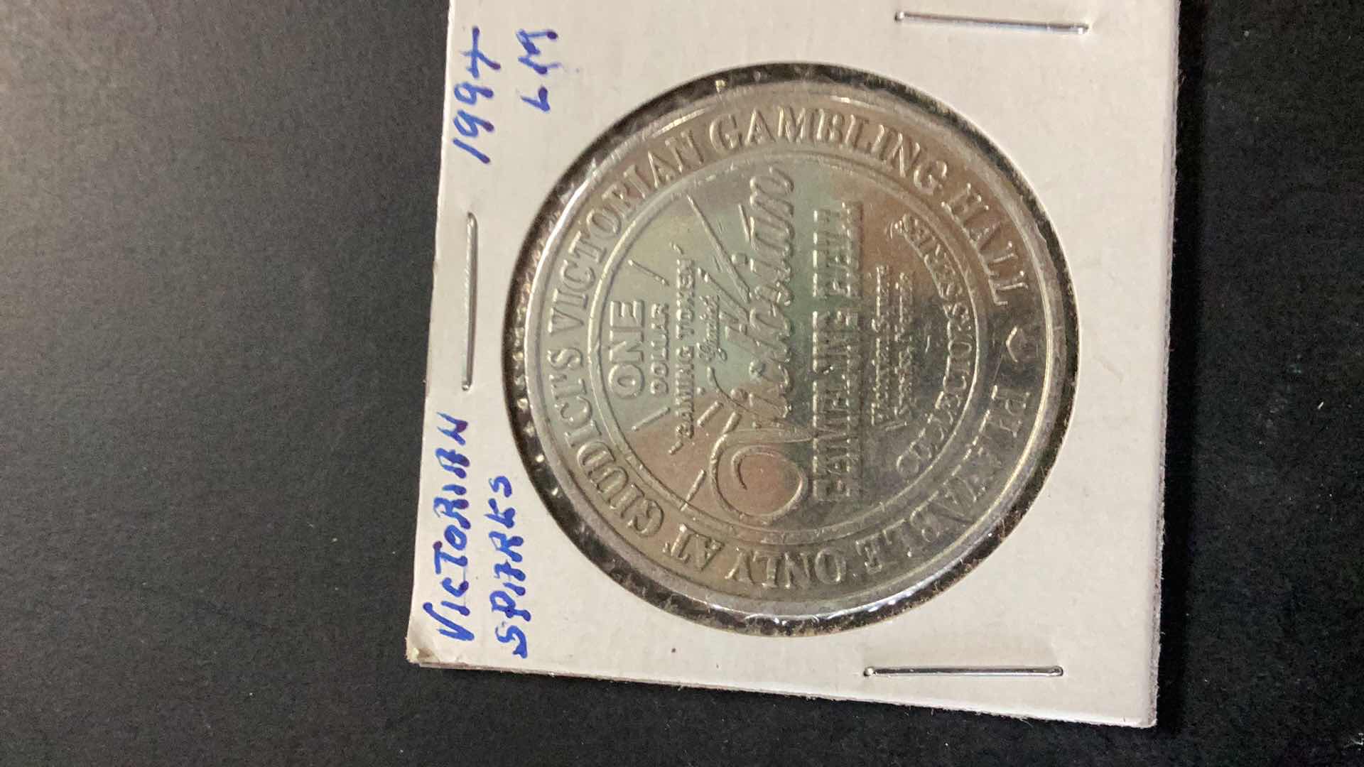 Photo 1 of VICTORIAN SPARKS 1994 CASINO COIN