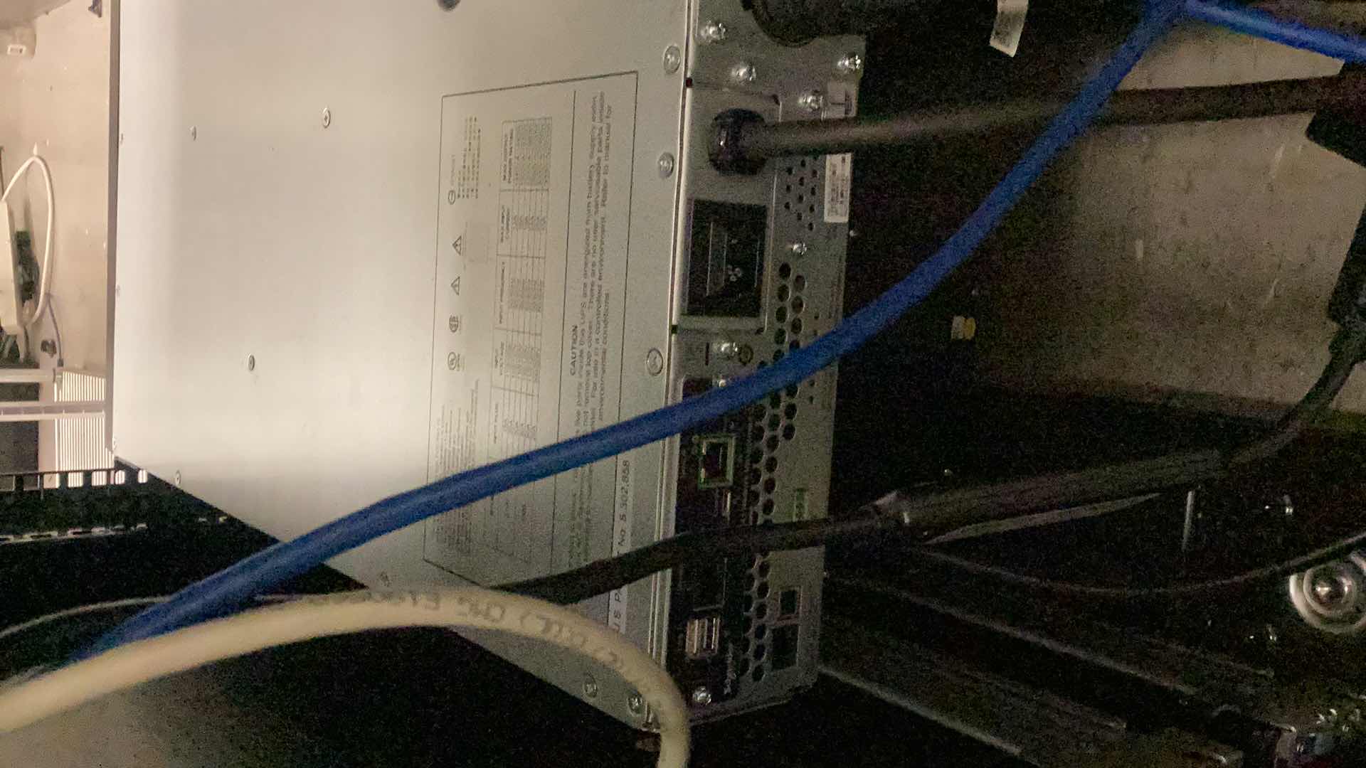 Photo 1 of APC UPS MODEL SWT3000RMT2U ONLY (BUYER TO DISASSEMBLE & REMOVE FROM 2ND STORY OFFICE BUILDING W ELEVATOR)