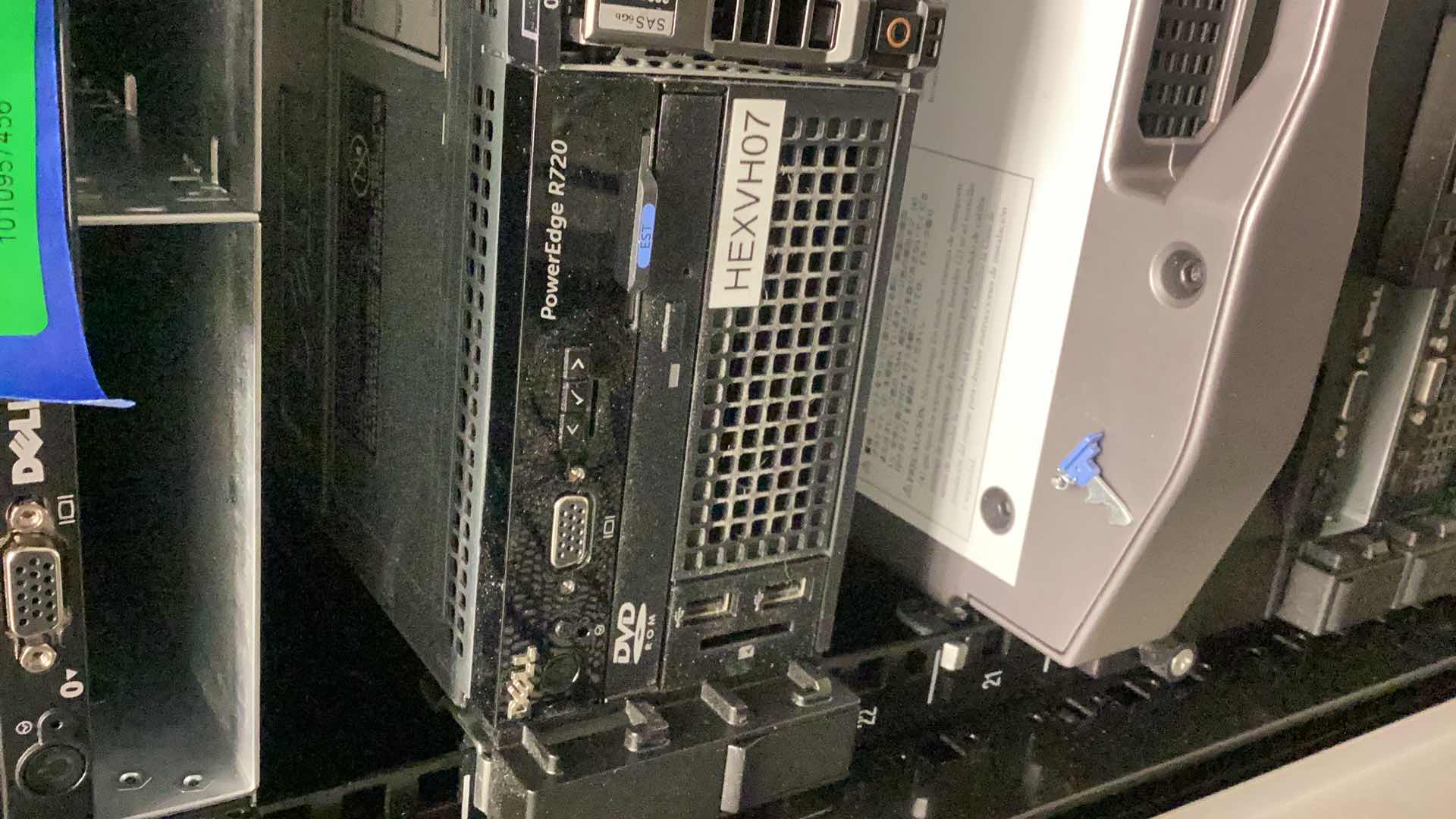 Photo 1 of DELL POWEREDGE R720 HARD DRIVES NOT INCLUDED  (BUYER TO DISASSEMBLE & REMOVE FROM 2ND STORY OFFICE BUILDING W ELEVATOR)