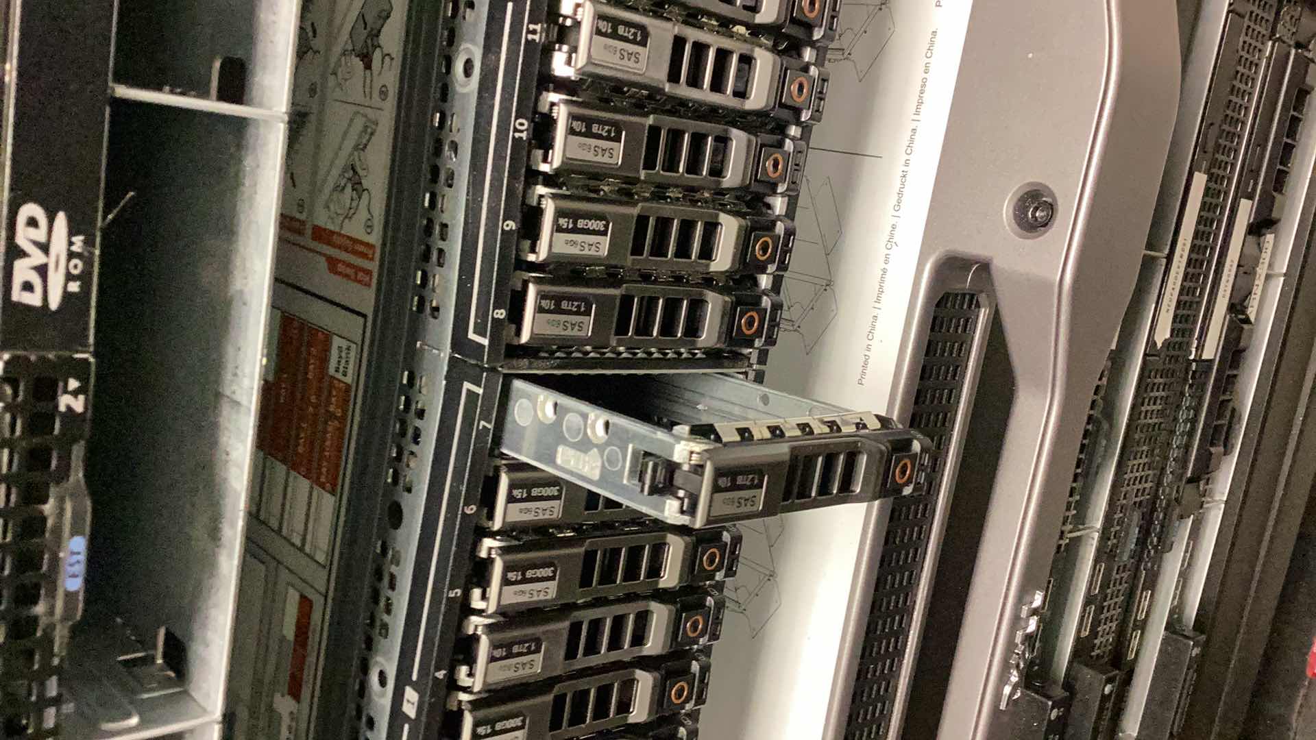 Photo 3 of DELL POWEREDGE R720 HARD DRIVES NOT INCLUDED  (BUYER TO DISASSEMBLE & REMOVE FROM 2ND STORY OFFICE BUILDING W ELEVATOR)