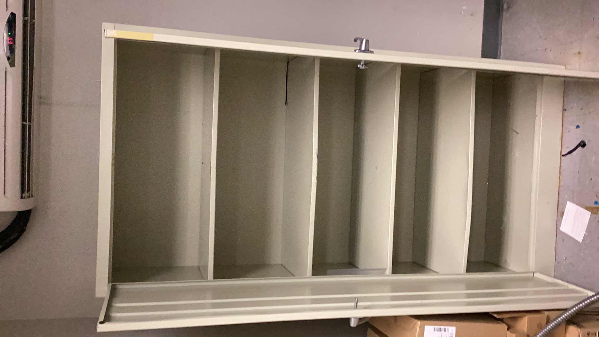 Photo 2 of METAL CABINET 36” X 18” H 72”