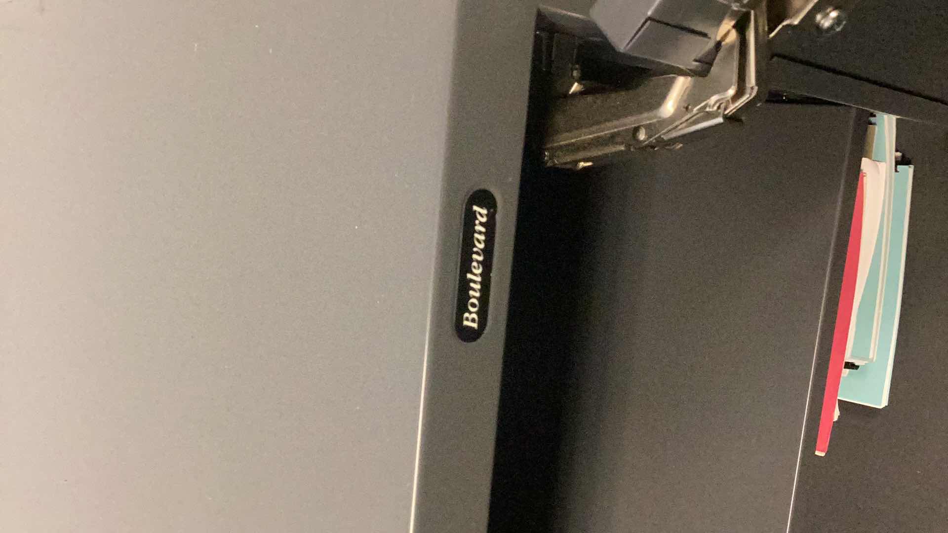 Photo 1 of METAL STORAGE CABINET 30” X 18” H 27”