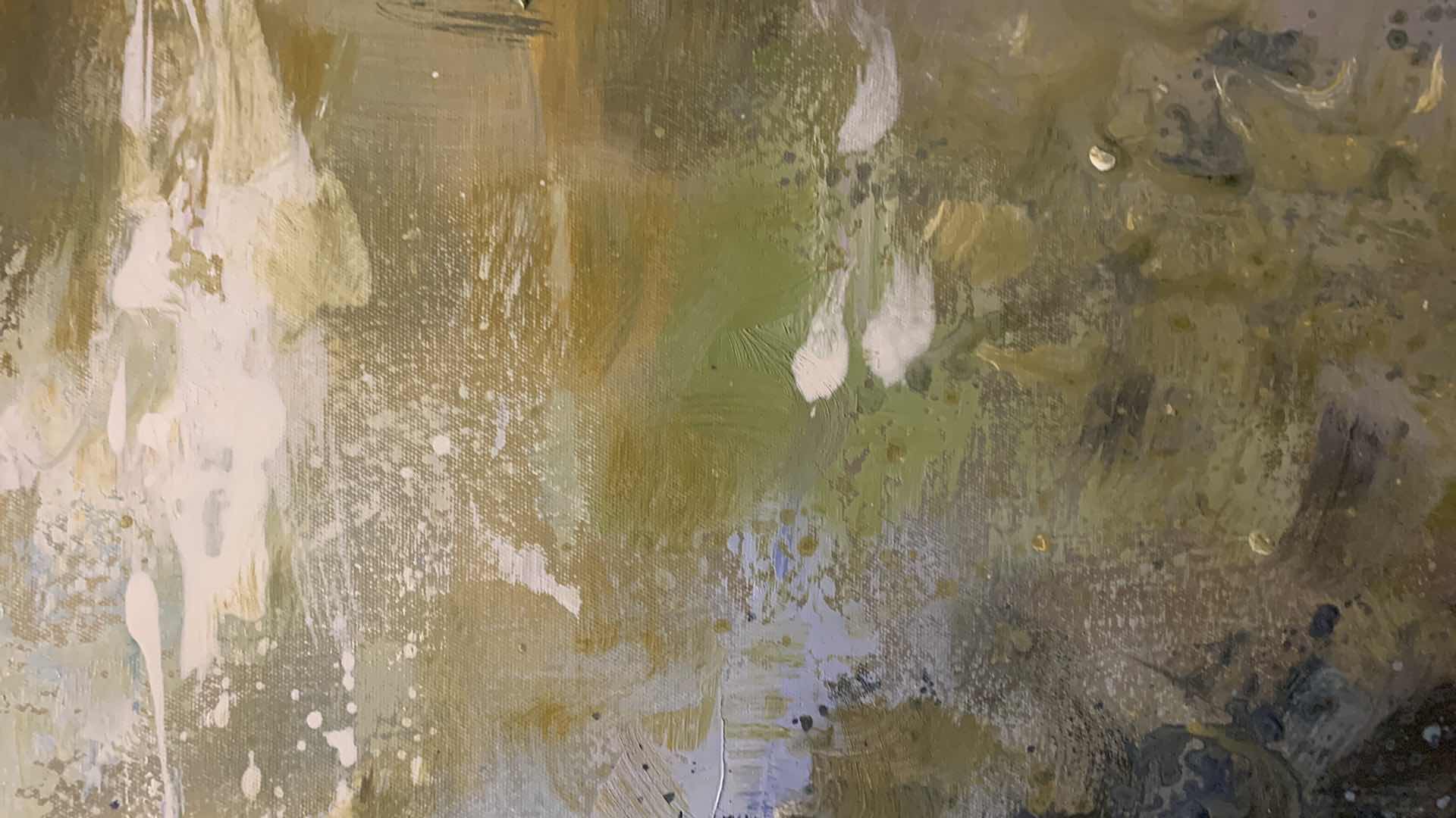 Photo 1 of FRAMED ABSTRACT ARTWORK, 28” x 50”