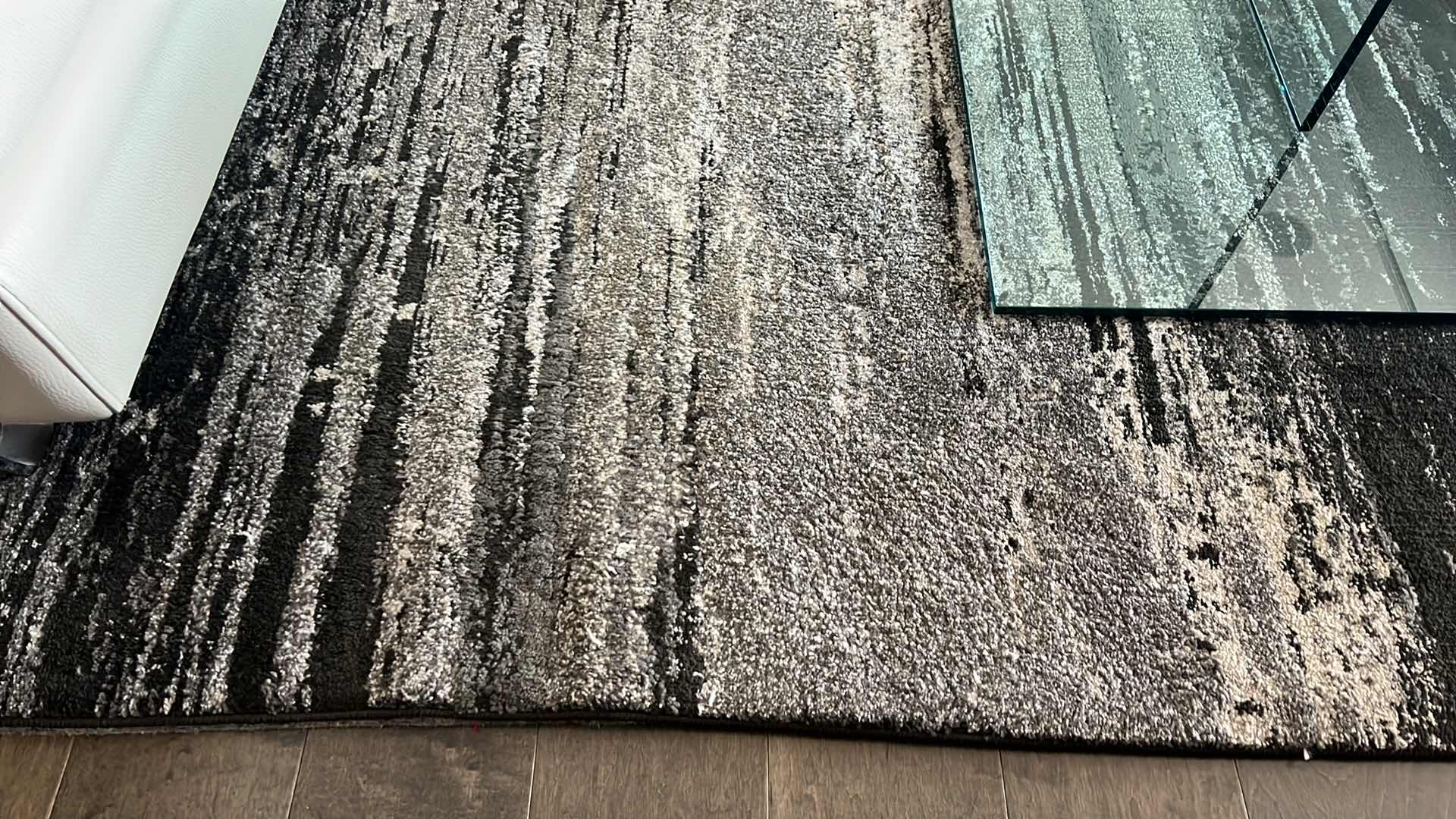 Photo 1 of BLACK & GREY AREA RUG 13’ x 9’.5” (AREA RUG UNDER FURNISHINGS)