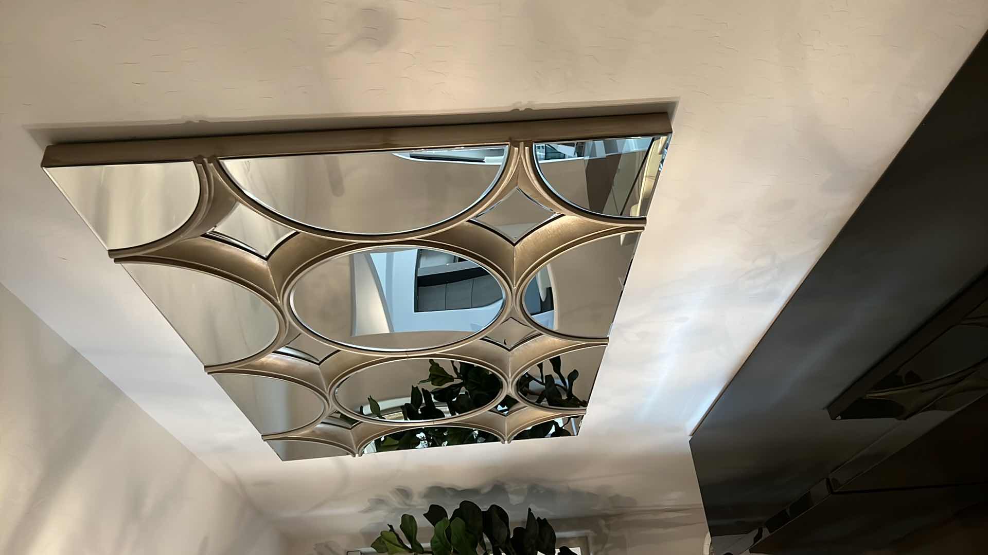 Photo 1 of DESIGNER 3D ABSTRACT HIGH-END WALL MIRROR 70” x 47”