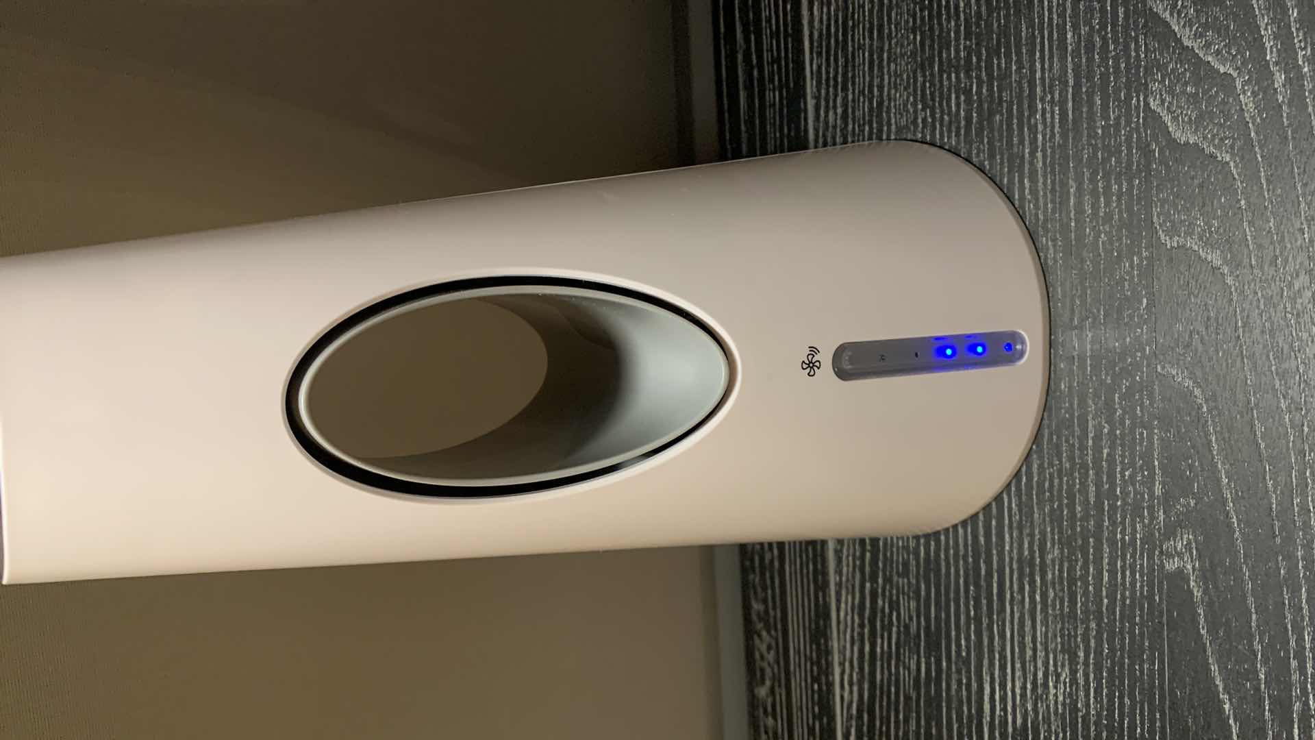 Photo 1 of ULTRABRITE ADJUSTABLE LED TABLE LAMP FAN W USB PORTS H27.5”