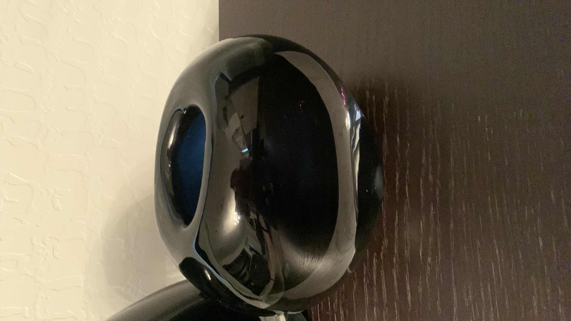 Photo 4 of 2-UTTERMOST GLASS VASES H8” H6”