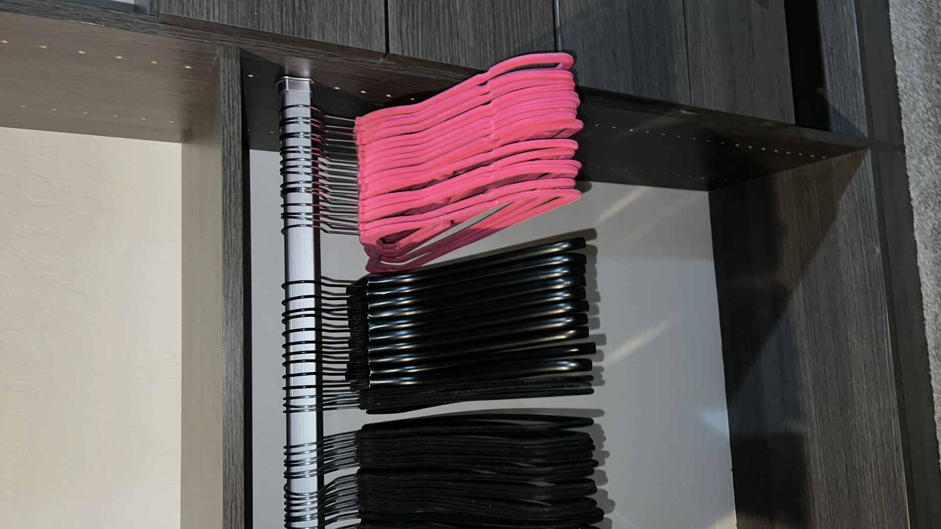 Photo 1 of ASSORTED CLOTHES HANGERS