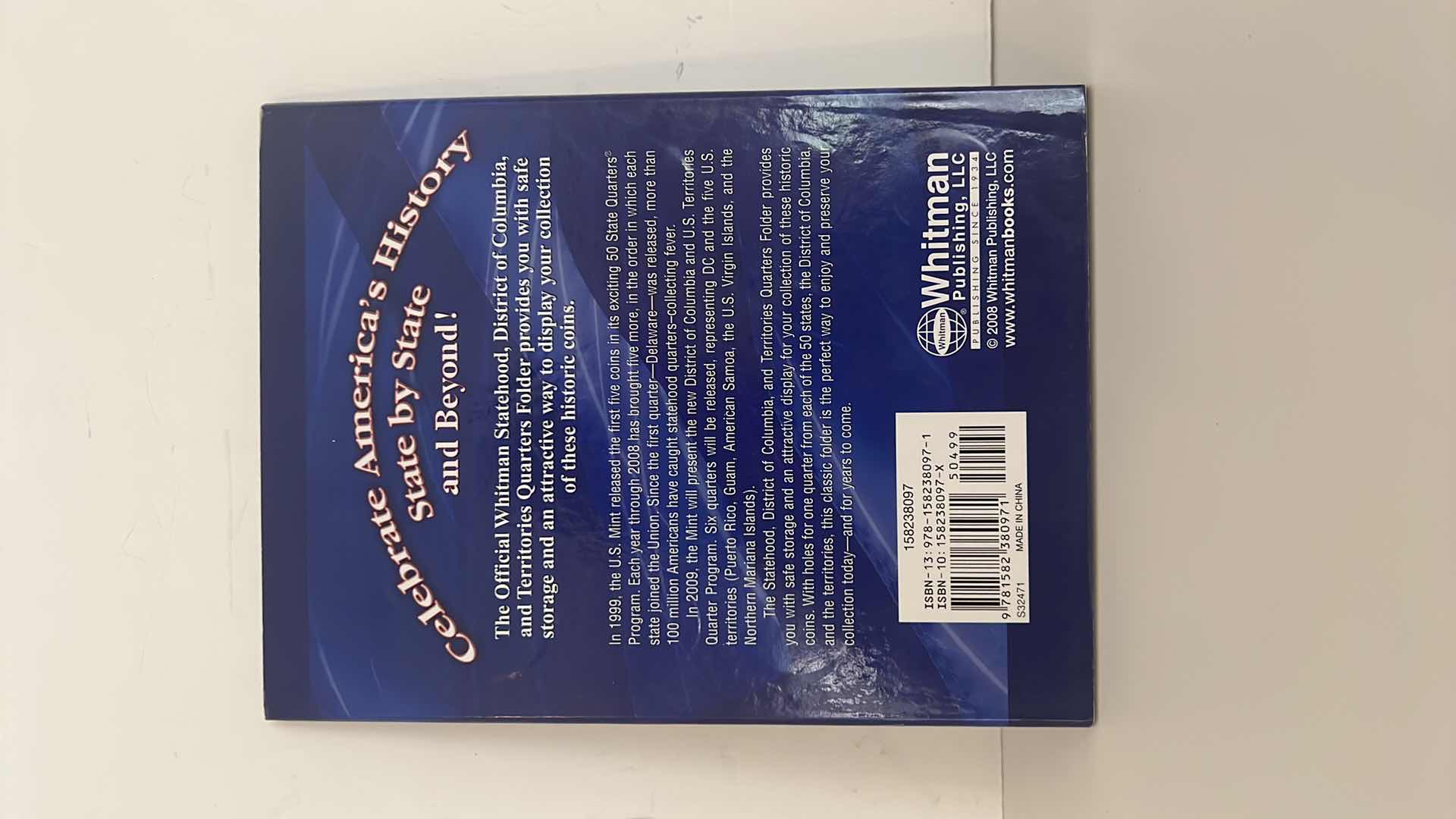 Photo 1 of 1999-2009 STATEHOOD QUARTER FOLDER W. 51 QUARTERS 