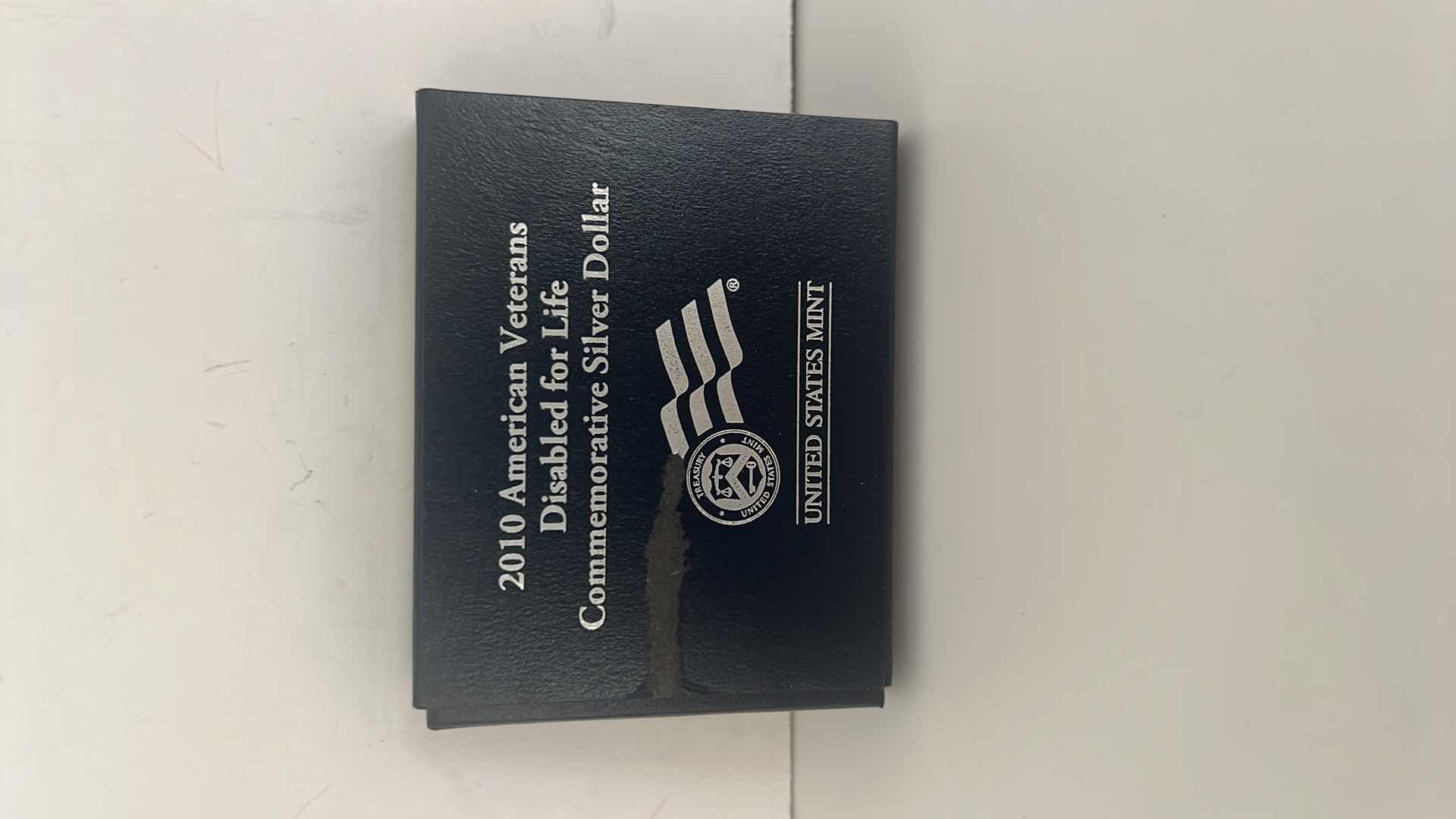 Photo 1 of 2010 AMERICAN VETERAN DISABLED FOR LIFE COMMEMORATIVE SILVER DOLLR -UNITED STATES MINT