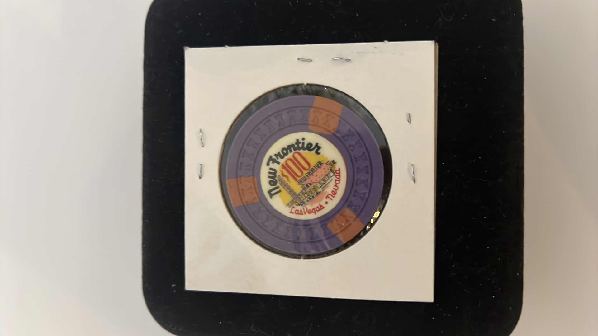 Photo 1 of RARE 1956 NEW FRONTIER $100 CASINO CHIP