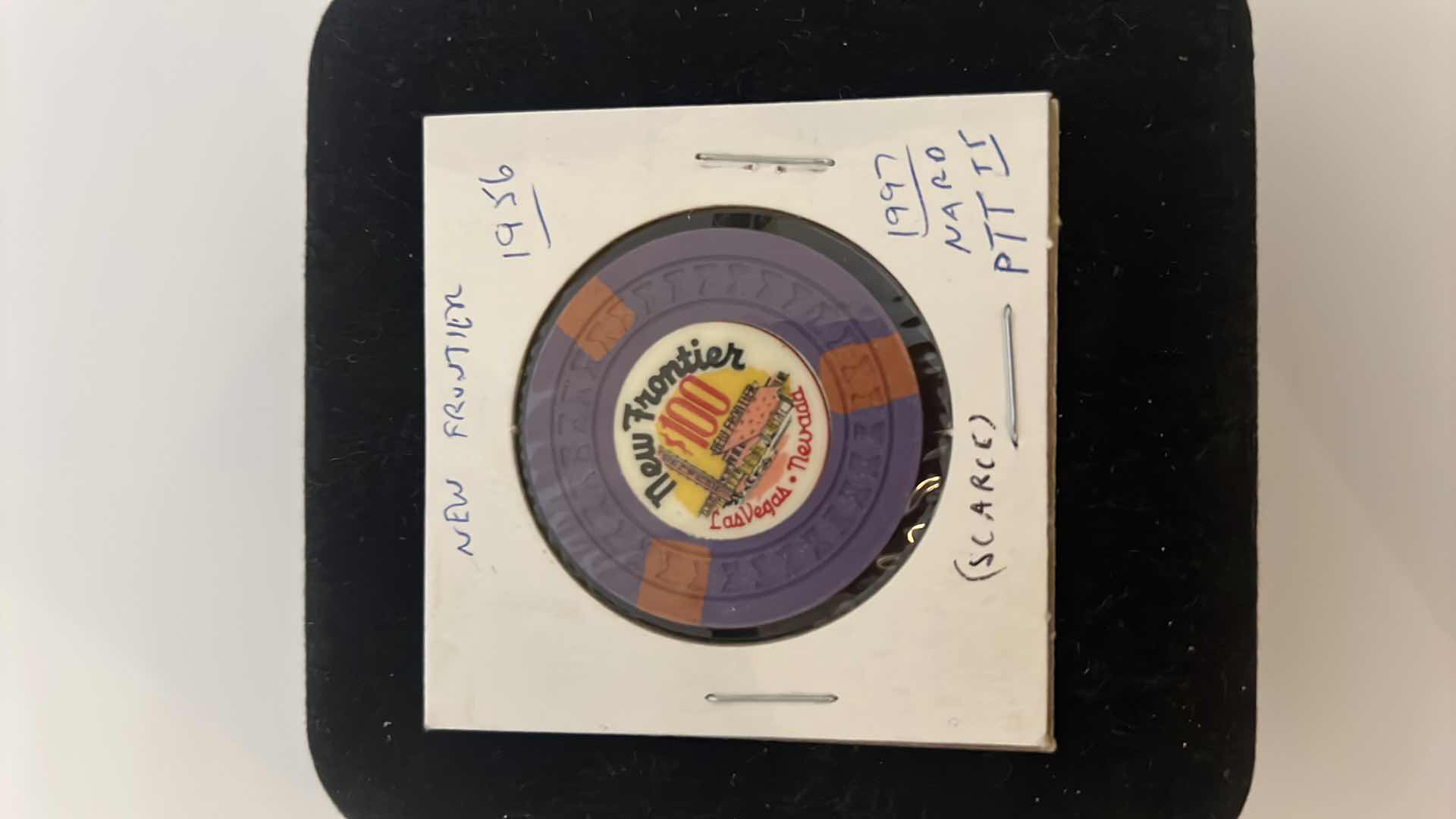 Photo 1 of RARE 1956 NEW FRONTIER $100 CASINO CHIP