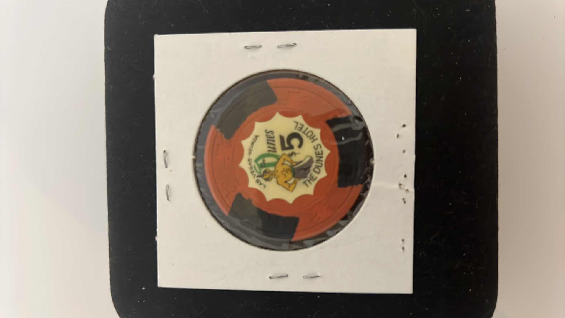 Photo 1 of RARE 1956 $5 THE DUNES HOTEL CASINO CHIP