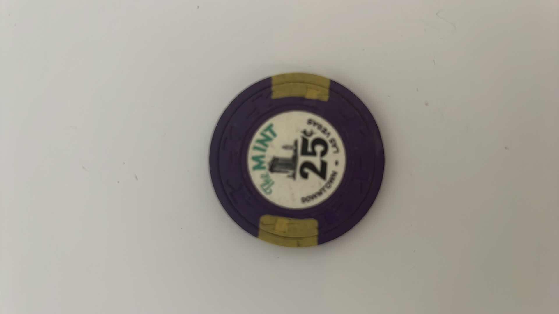 Photo 1 of RARE THE MINT $.25 CASINO CHIP