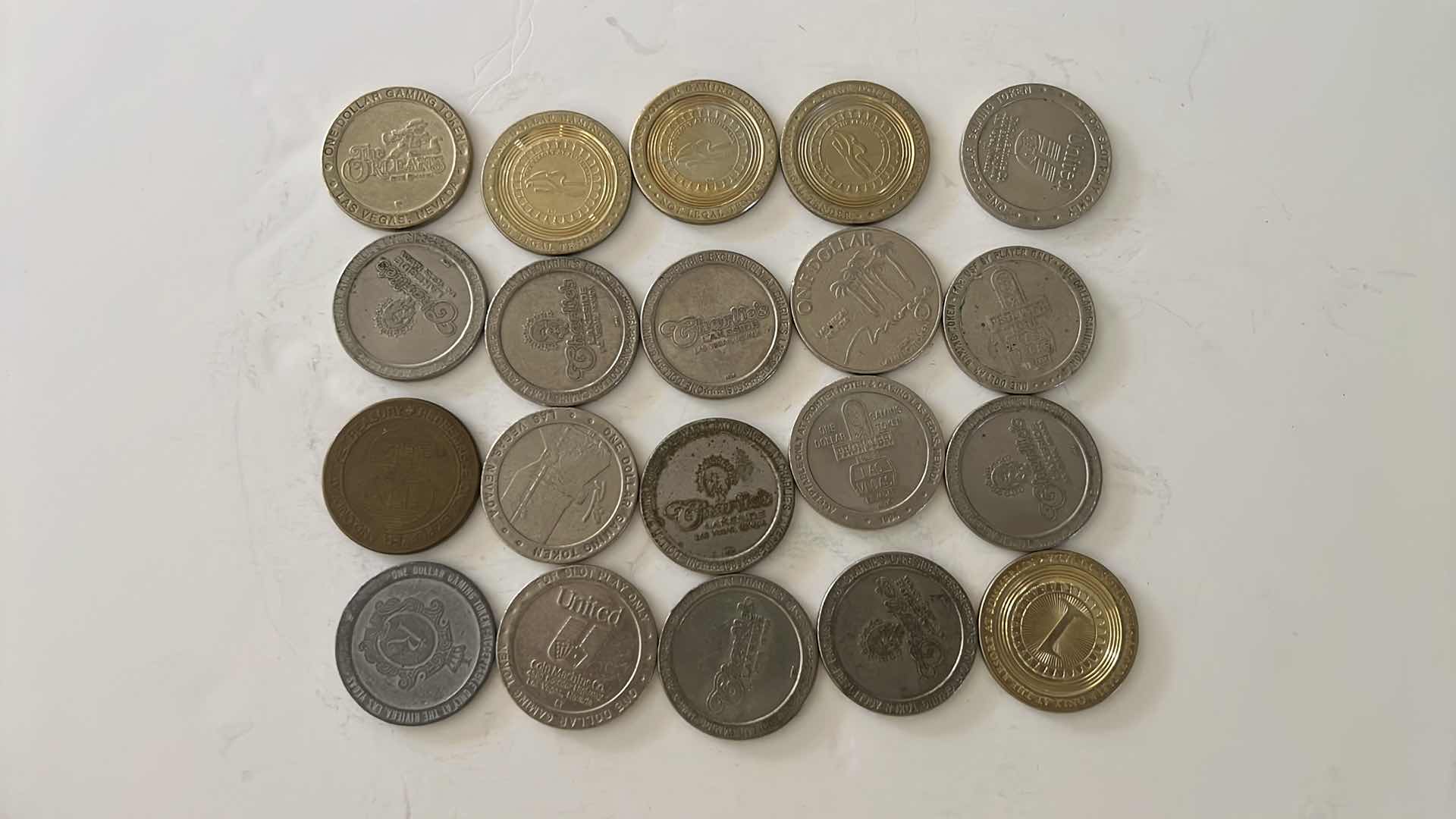 Photo 1 of 20-CASINO COINS