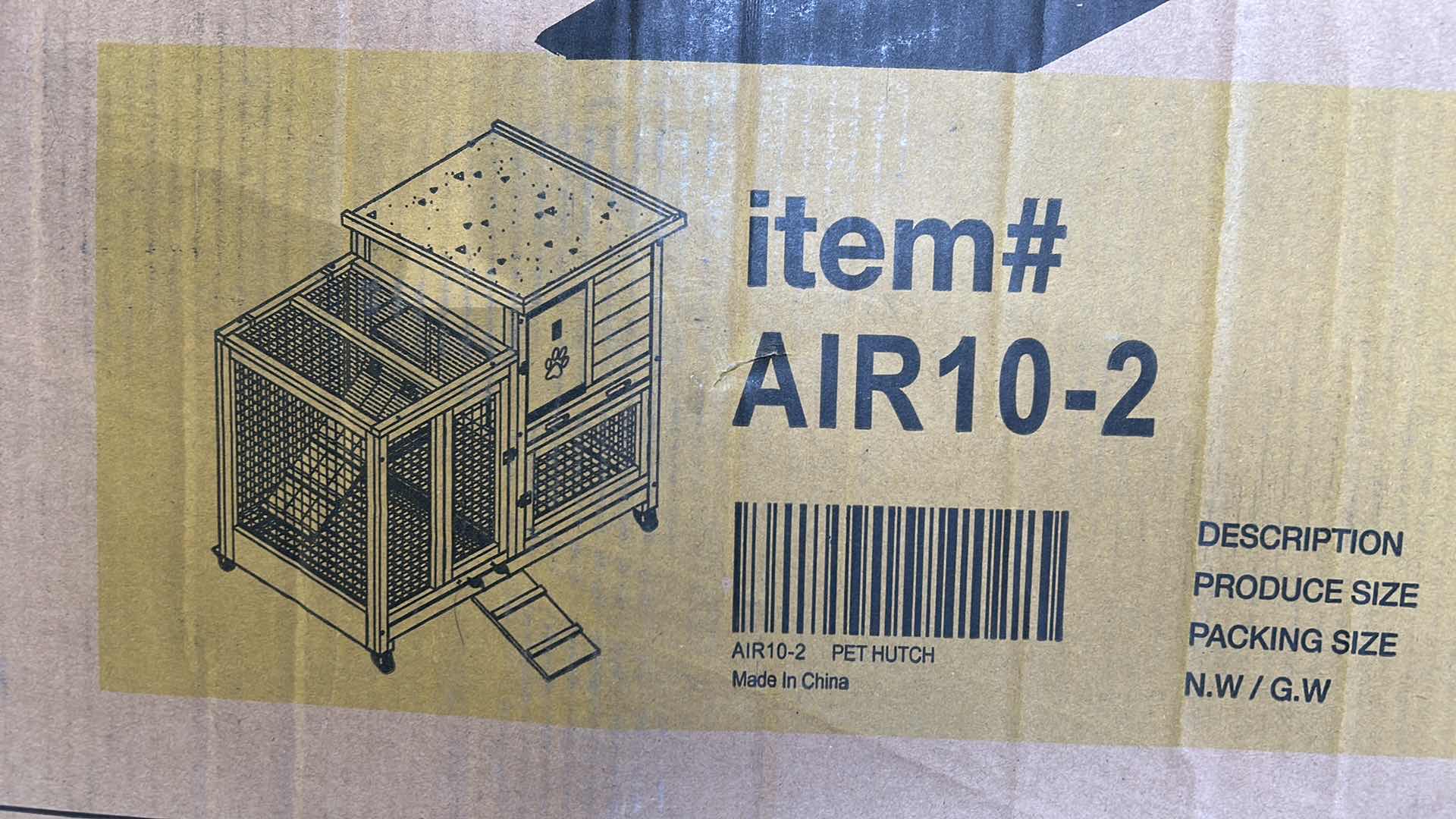 Photo 4 of AIVITUVIN RABBIT HUTCH