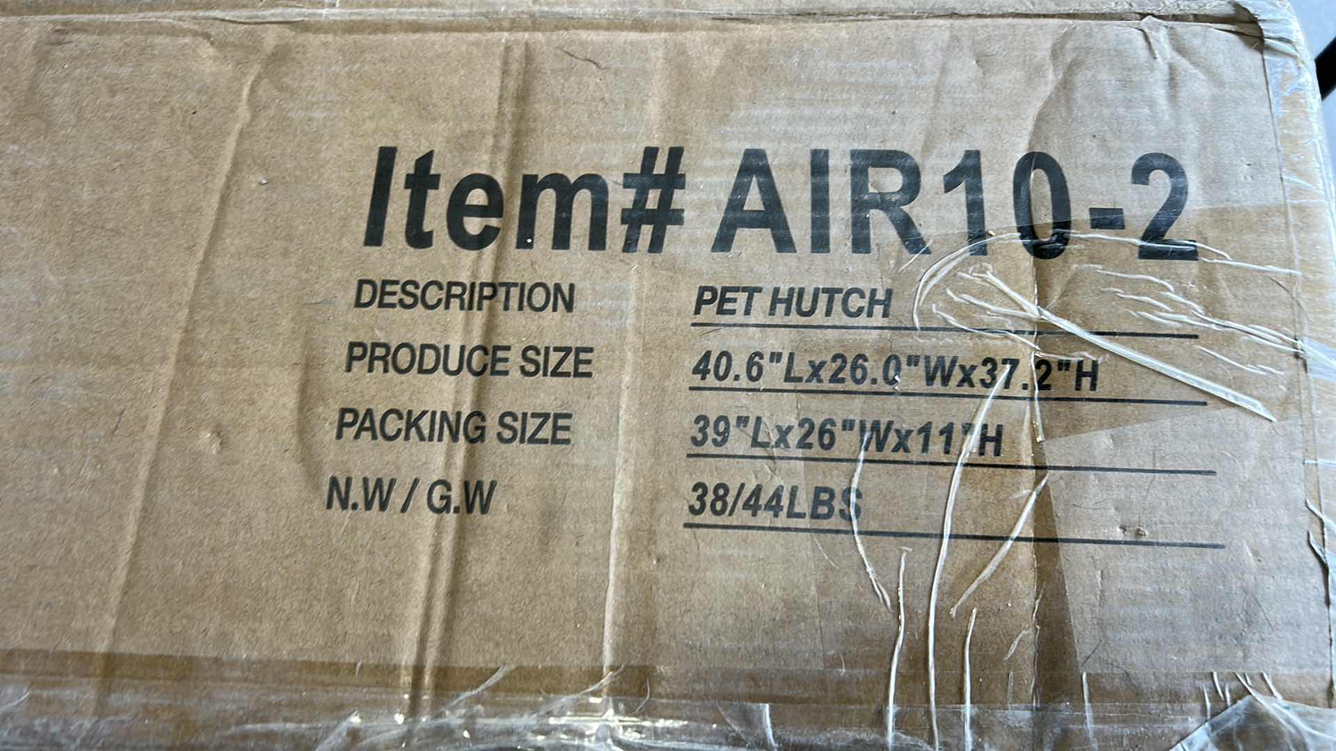 Photo 3 of AIVITUVIN RABBIT HUTCH