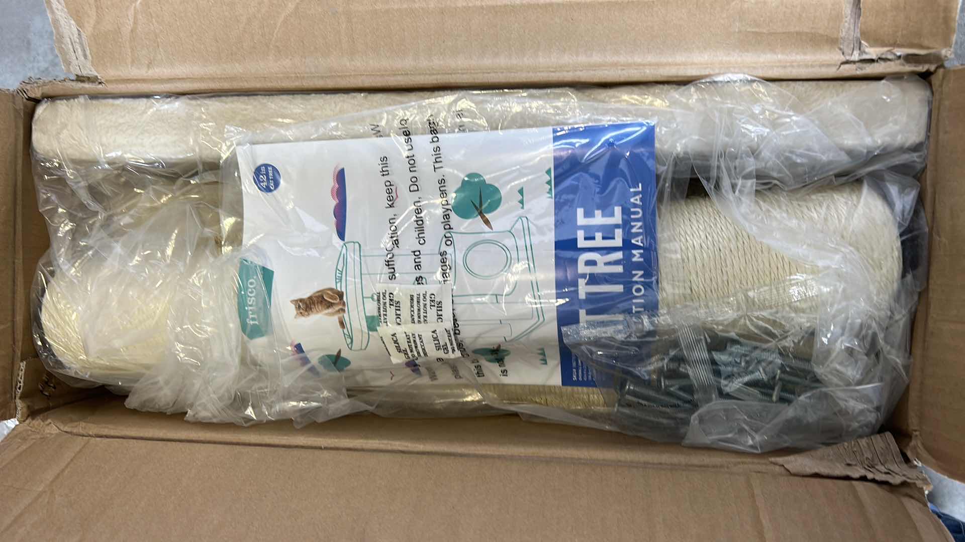 Photo 1 of NIB 42” CAT TREE BEIGE