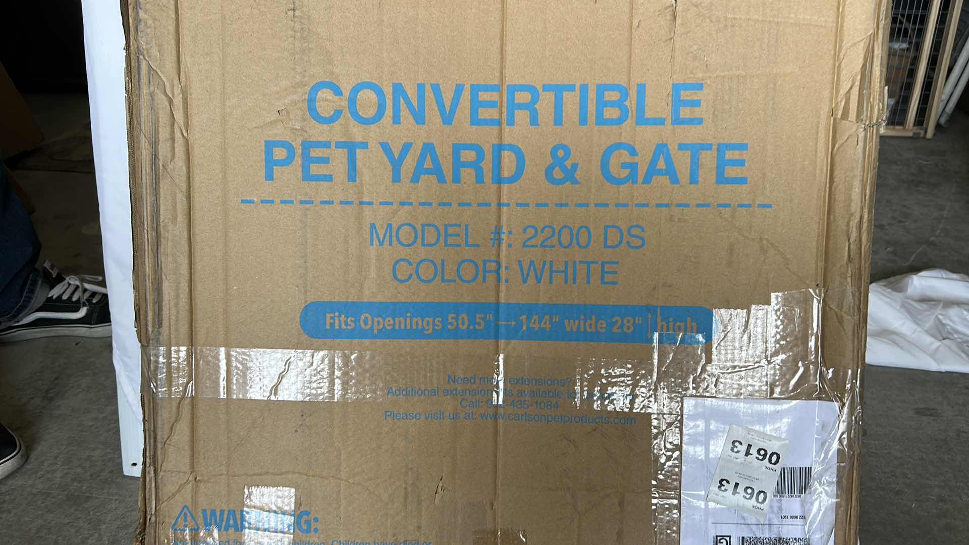 Photo 1 of CONVERTIBLE PET YARD AND GATE