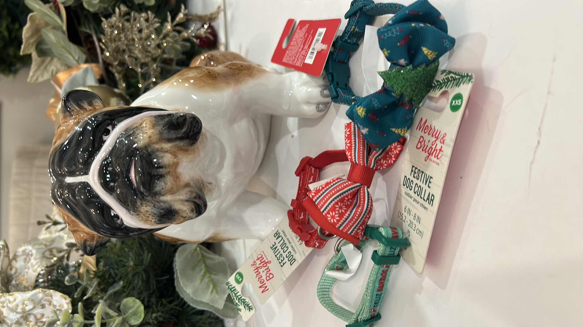 Photo 1 of 3 CHRISTMAS DOG COLLARS SIZE XXS