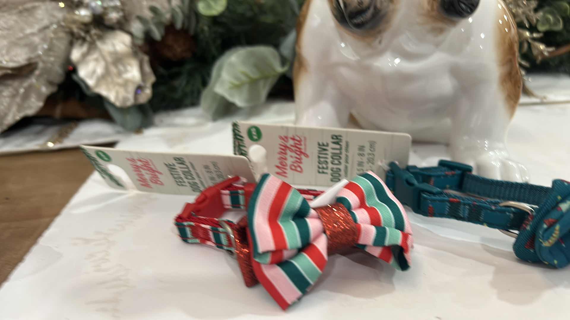 Photo 1 of 4 CHRISTMAS DOG COLLARS SIZE XS