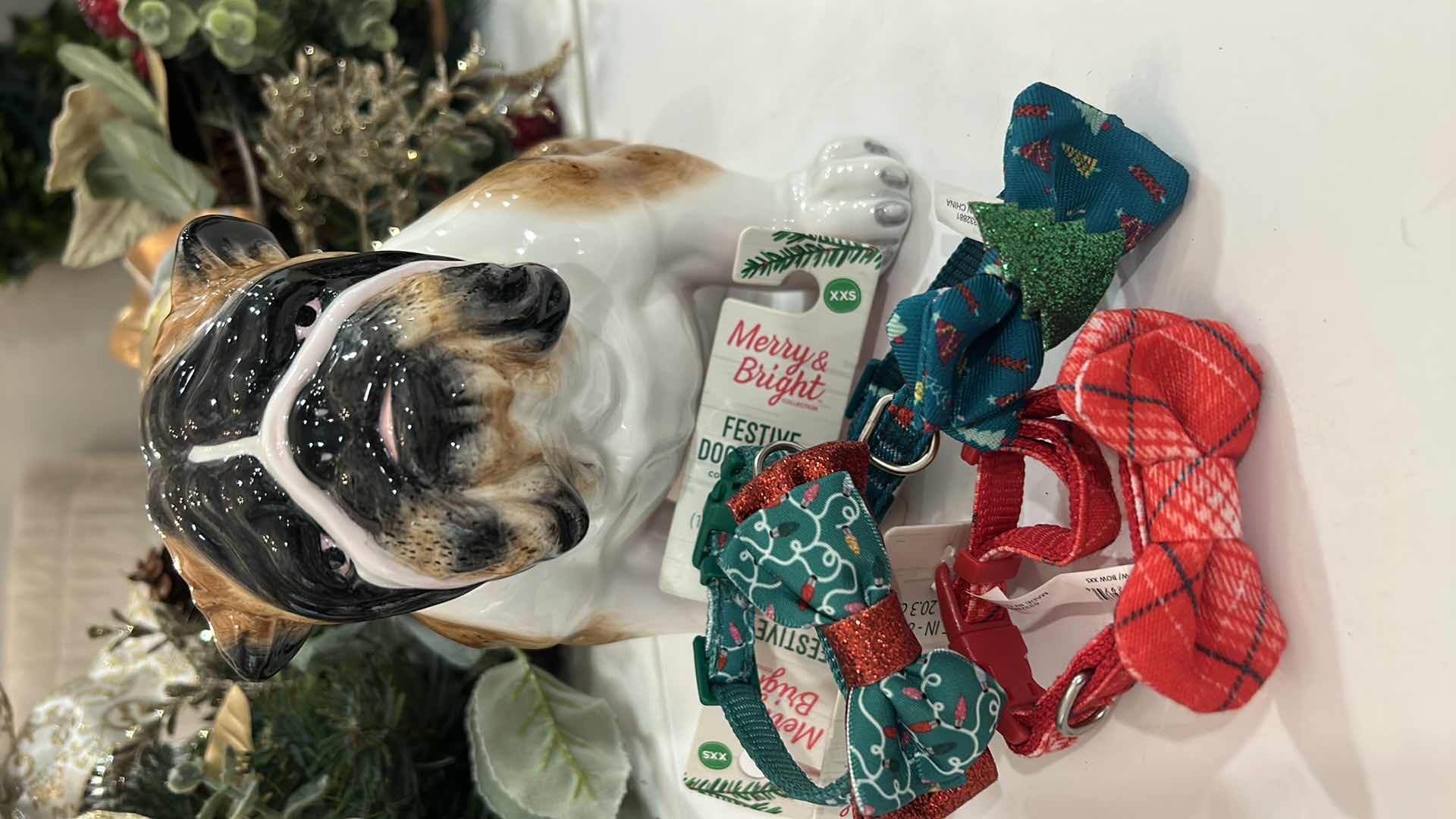 Photo 1 of 3 CHRISTMAS DOG COLLARS SIZE XXS