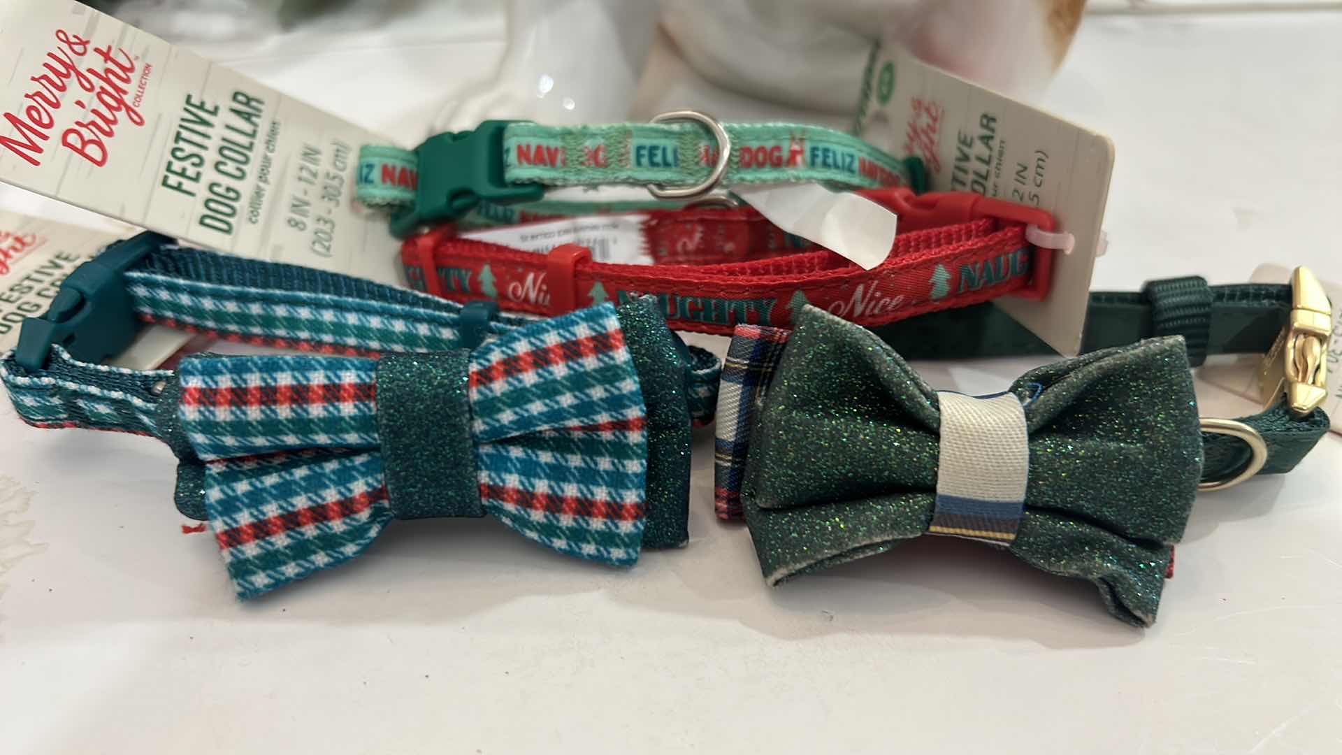 Photo 1 of 4 CHRISTMAS DOG COLLARS SIZE XS