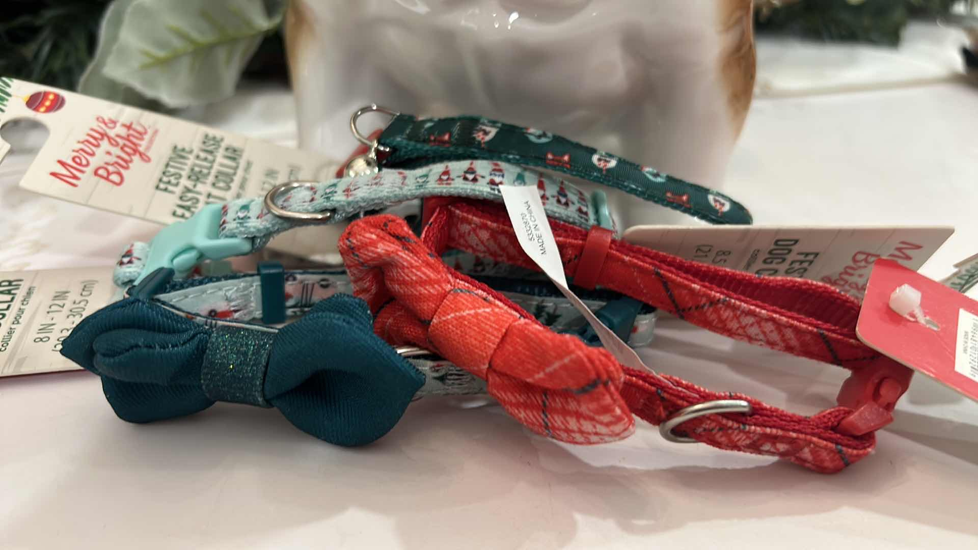 Photo 1 of 4 CHRISTMAS DOG COLLARS SIZE XS