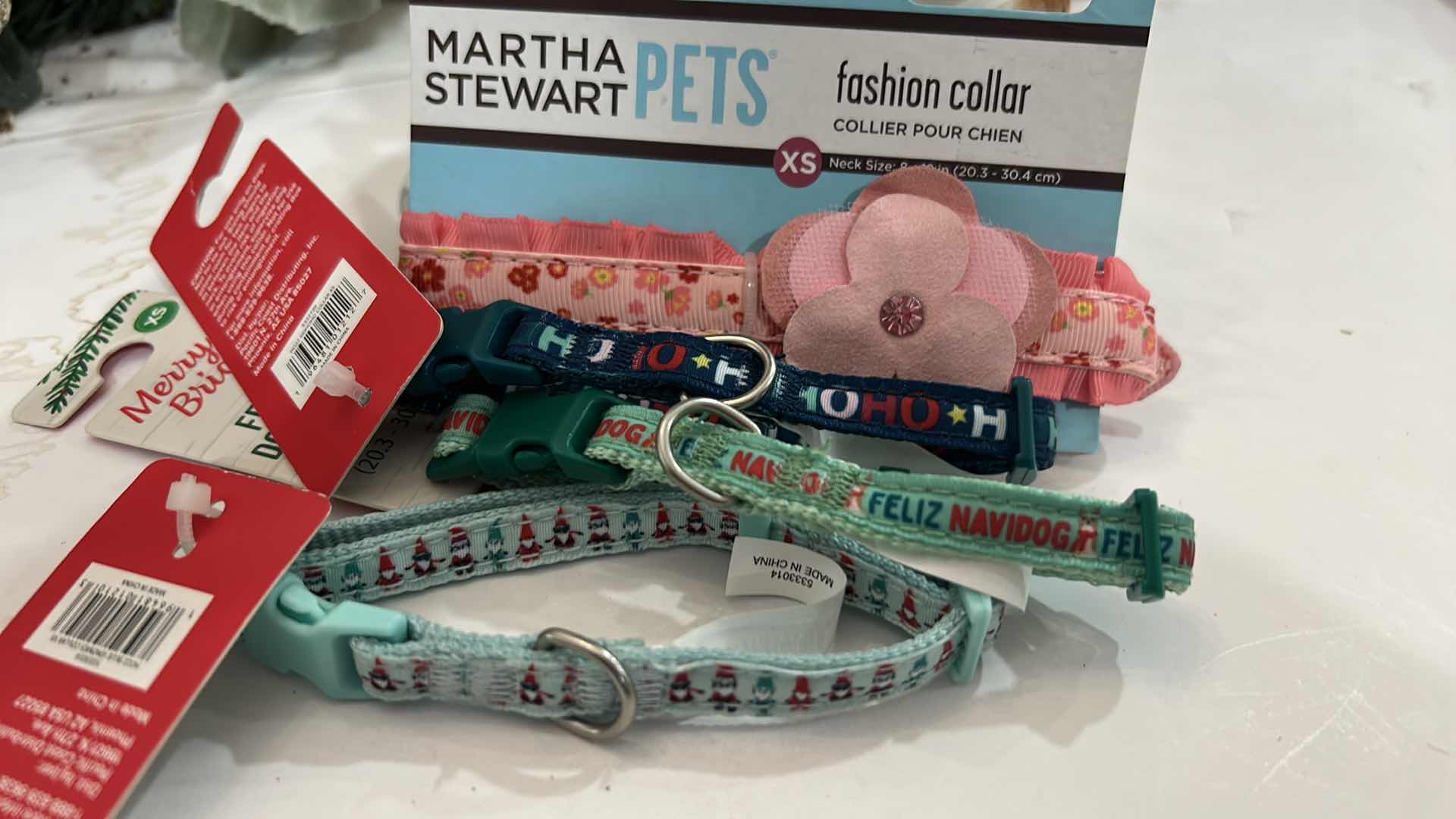 Photo 2 of 4 CHRISTMAS DOG COLLARS SIZE XS
