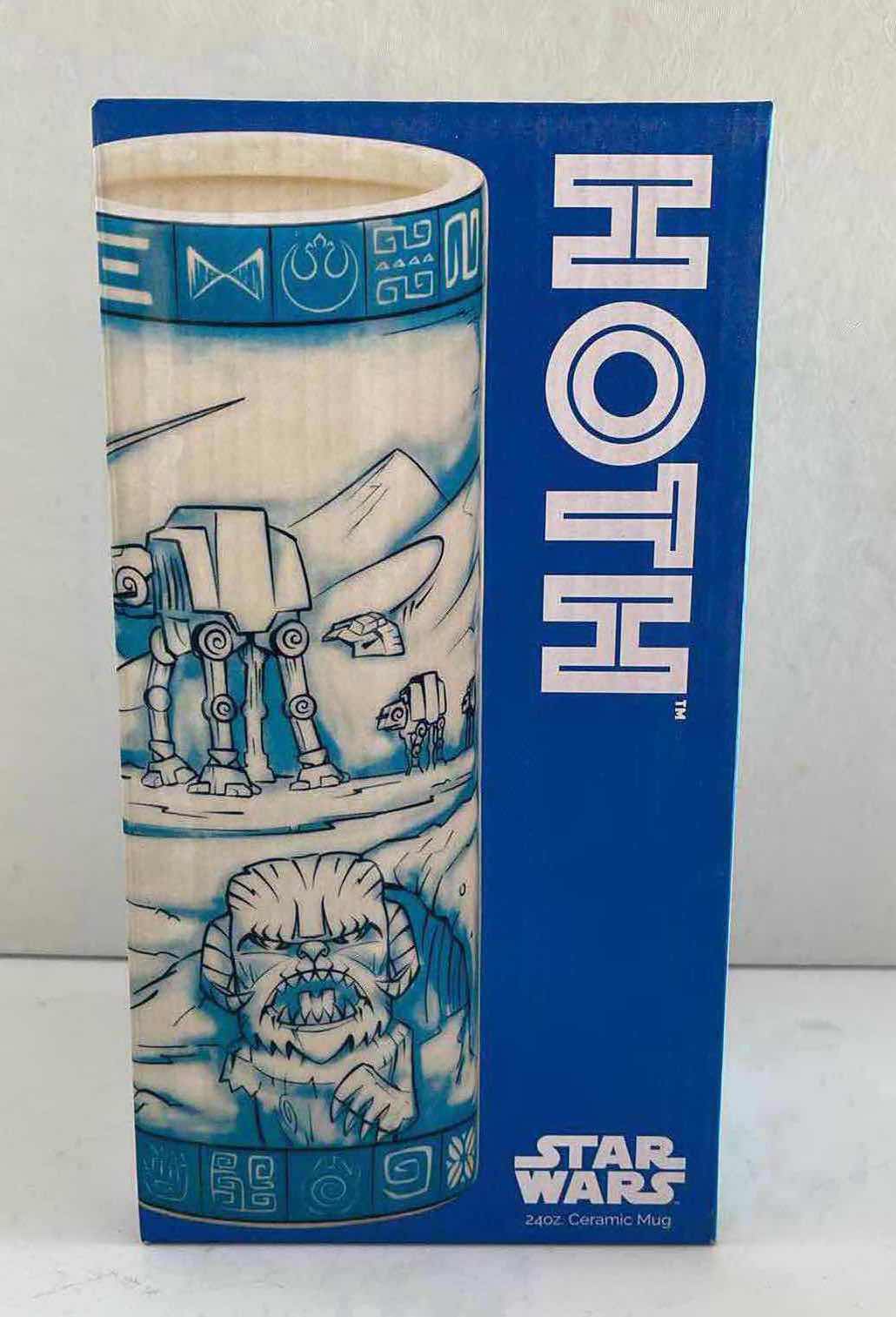Photo 1 of NIB STAR WARS HOTH 24 OZ. SCENIC GEEKI TIKIS MUG - RETAIL PRICE $39.99