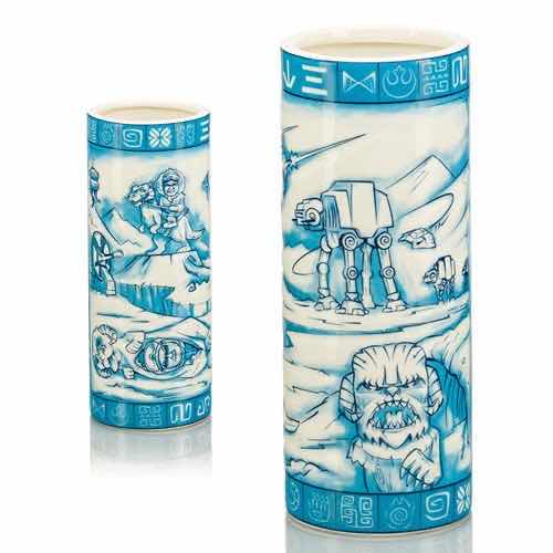 Photo 1 of NIB STAR WARS HOTH 24 OZ. SCENIC GEEKI TIKIS MUG - RETAIL PRICE $39.99