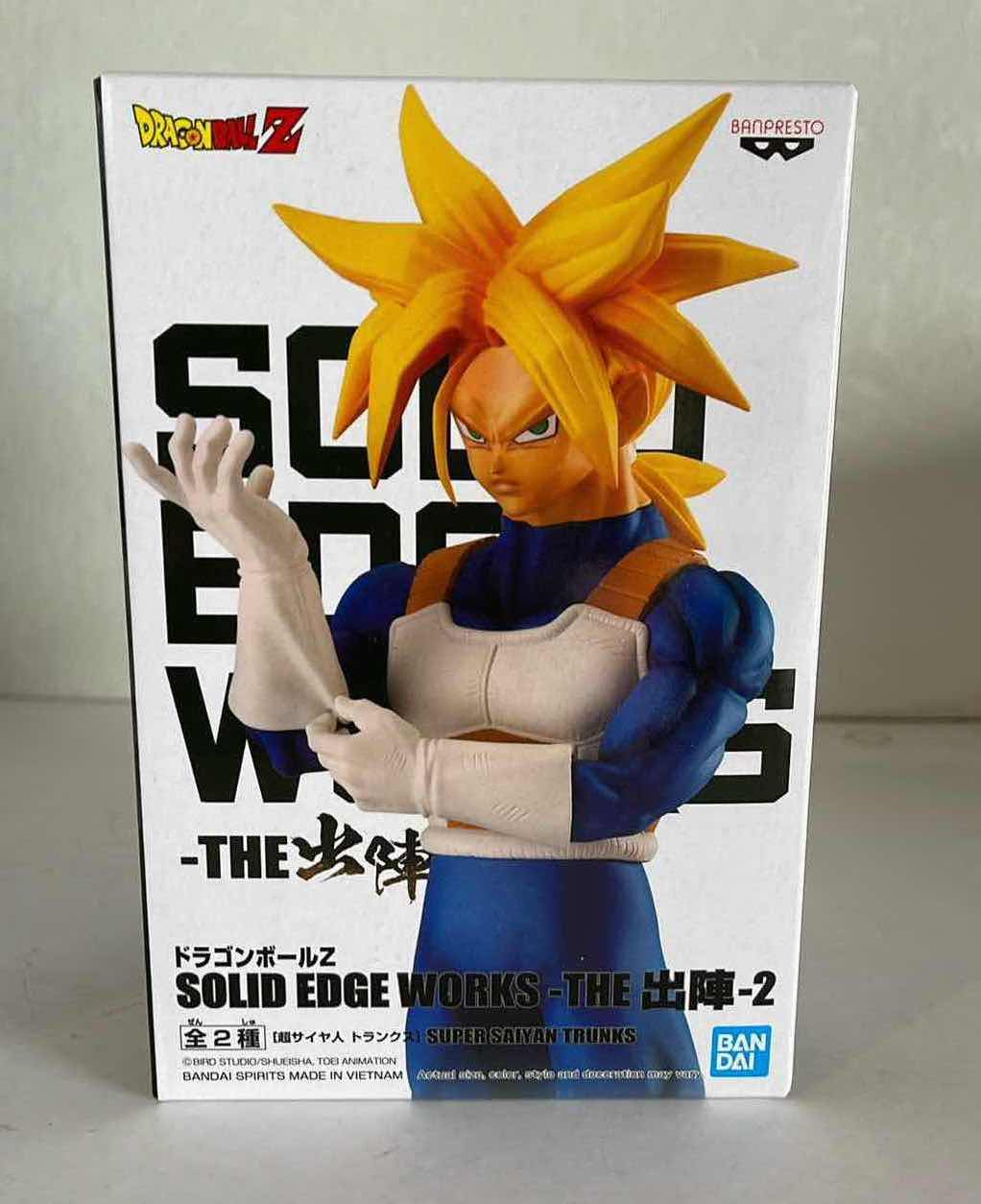Photo 1 of NIB DRAGON BALL Z SOLID EDGE WORKS VOLUME 2 SUPER SAIYAN TRUNKS FIGURE- RETAIL PRICE $26.99